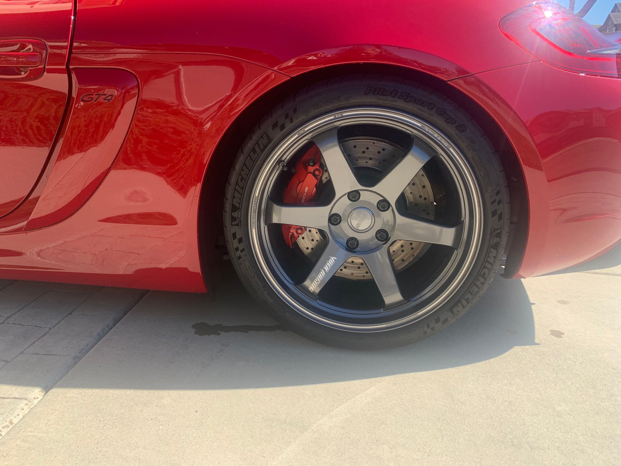Wheels and Tires/Axles - Gt4 custom Volks T37 wheels and carbon seats - Used - 2016 to 2020 Porsche Cayman GT4 - San Leandro, CA 94577, United States