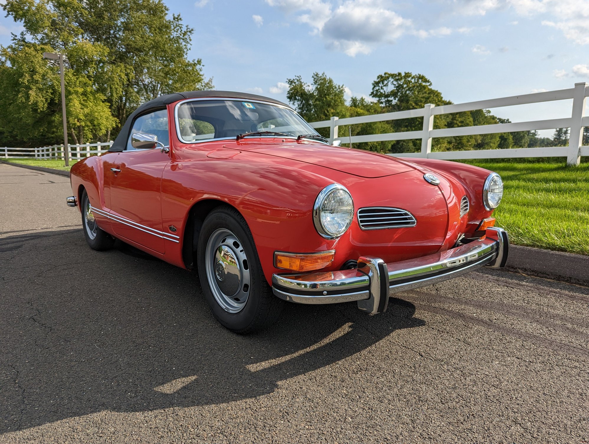 1974 Volkswagen Karmann Ghia - 1974 Volkswagen Karmann Ghia - Original, Unrestored, 39k Miles - Used - VIN 1442668038 - 39,200 Miles - 4 cyl - 2WD - Manual - Convertible - Red - Simsbury, CT 06070, United States