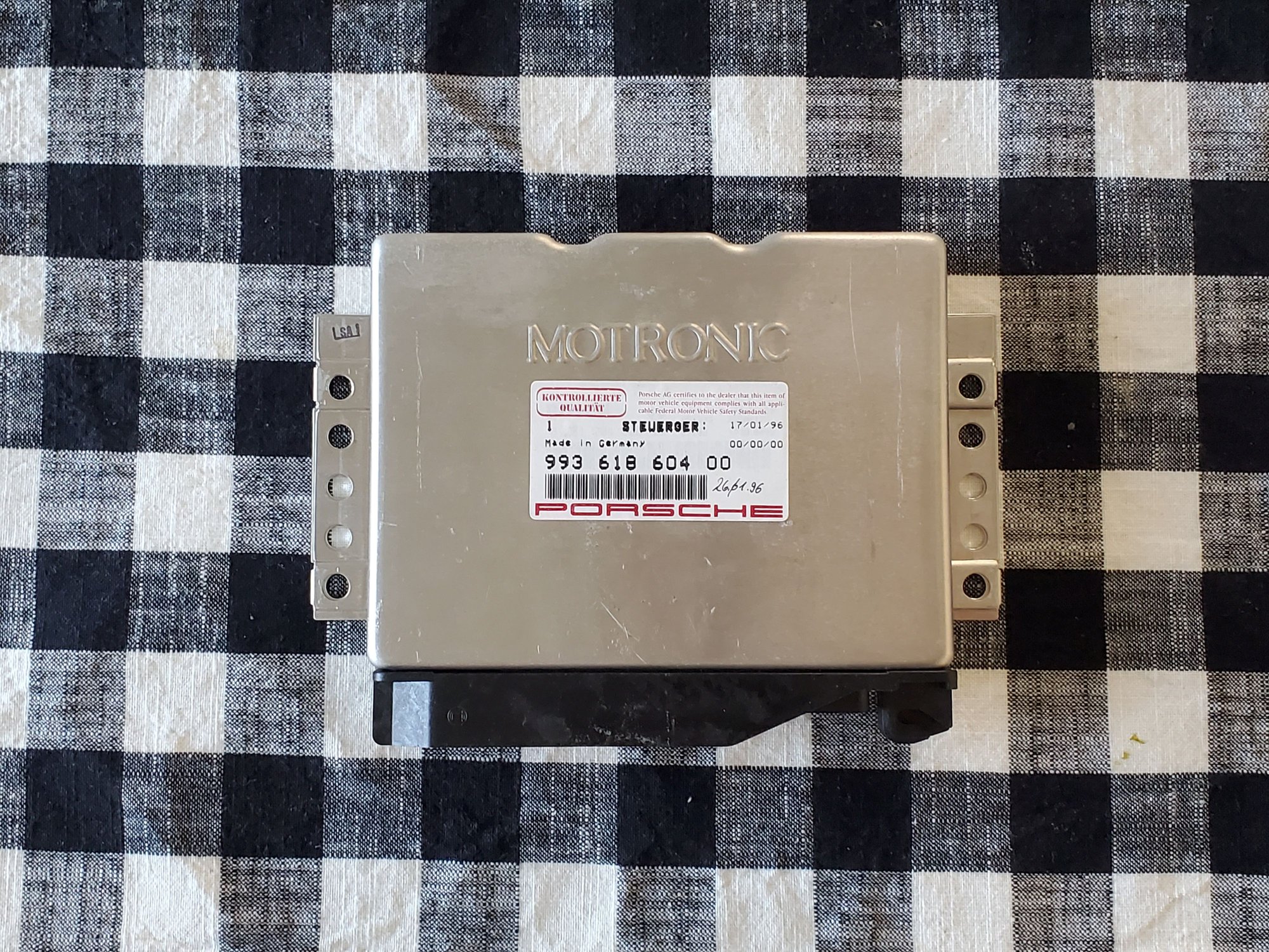 Engine - Electrical - NOS 96 Porsche 993 DME Wiring Harness & Motronic DME Control Unit - New - 1996 to 1997 Porsche 911 - Los Angeles, CA 90032, United States