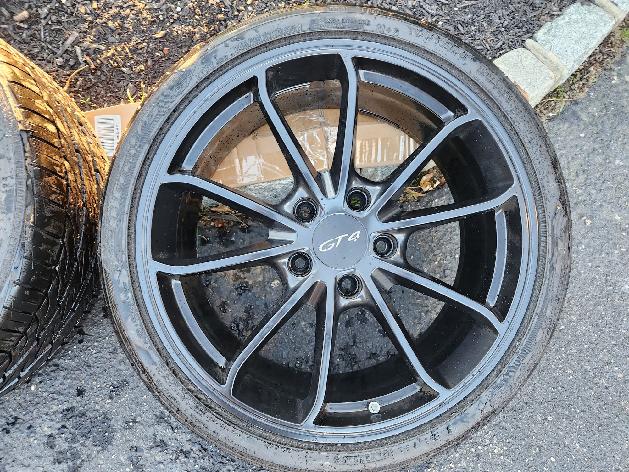 Wheels and Tires/Axles - Cayman GT4 Factory Wheels with like new Nitto Motivo High Performance All Season - Used - Huntington, NY 11743, United States