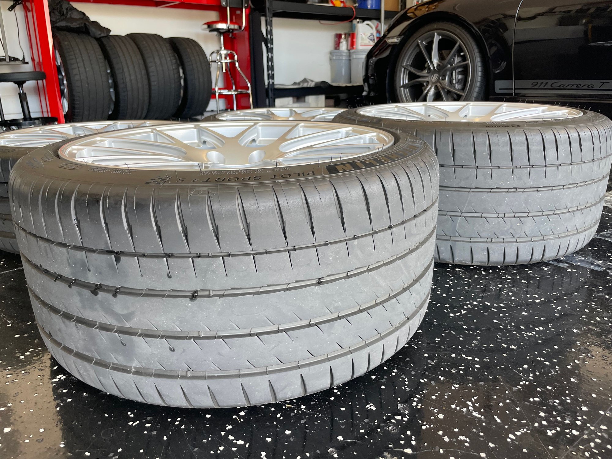 Wheels and Tires/Axles - Titan Forged TS-7 Wheels w/ Michelin PS4's tires - Used - 2013 to 2022 Porsche 911 - 2013 to 2022 Porsche Boxster - 2013 to 2022 Porsche Cayman - Winter Garden, FL 34787, United States