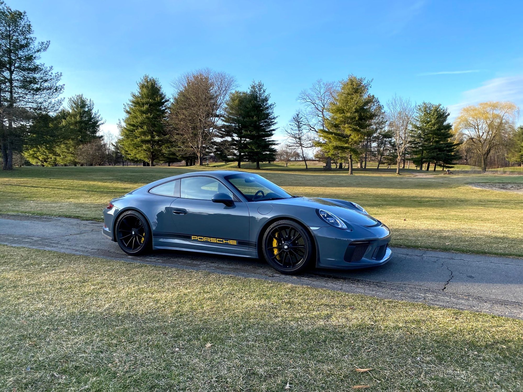 2018 Porsche GT3 - CPO 2018 GT3 touring. Graphite blue, PCCB, LWB, FAL, under MSRP - Used - VIN WP0AC2A98JS175297 - 12,200 Miles - 6 cyl - 2WD - Manual - Coupe - Blue - Springfield, MA 01030, United States