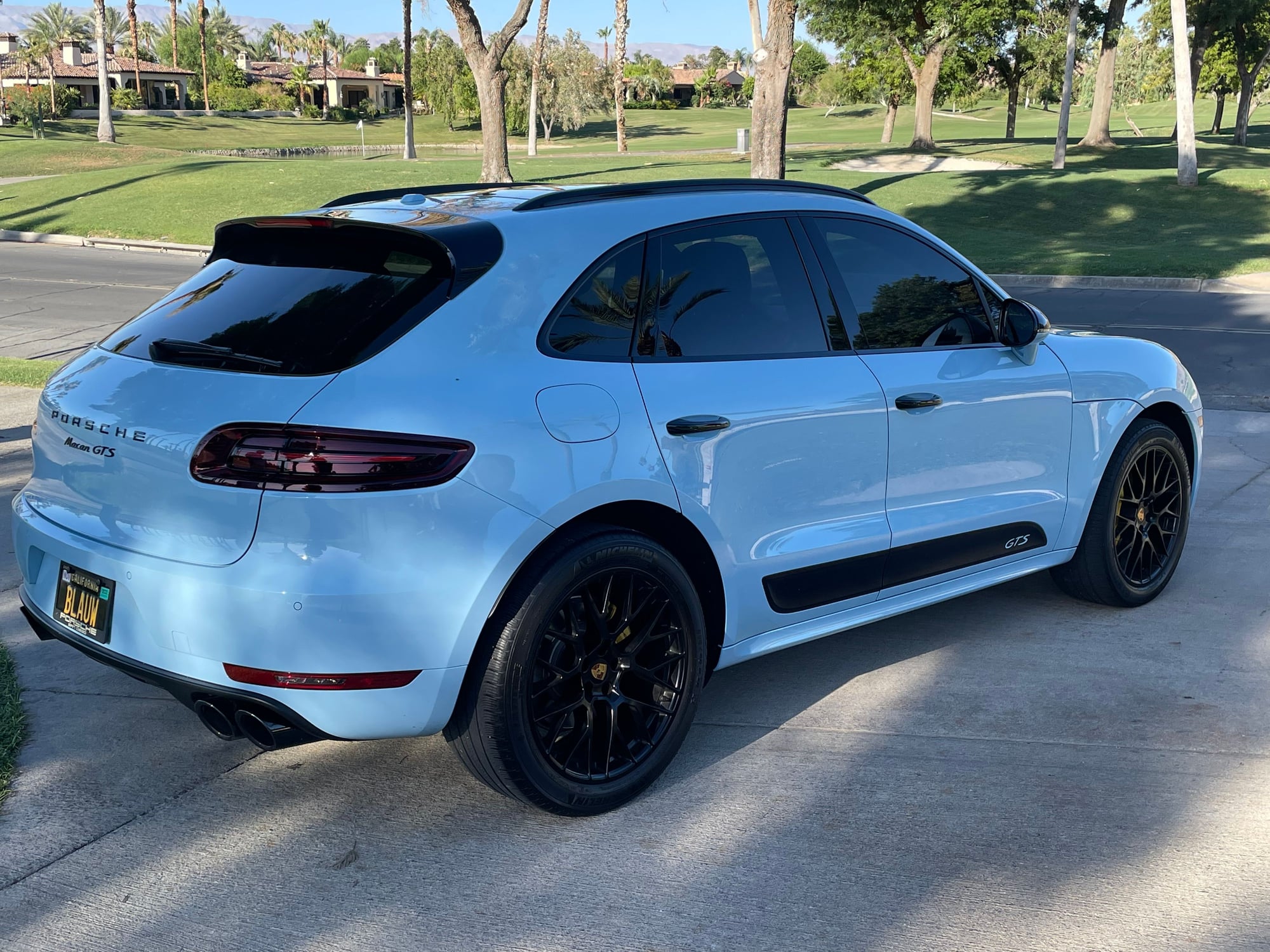 2018 Porsche Macan - 2018 Macan GTS in PTS Gulf Blue - Used - VIN WP1AG2A52JLB61213 - 34,500 Miles - 6 cyl - AWD - Automatic - SUV - Blue - Indian Wells, CA 92110, United States