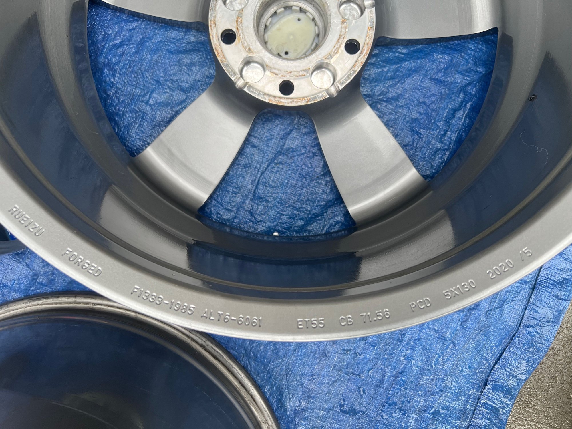 Wheels and Tires/Axles - [997 widebody] Mint set of forged 991 style 19" wheels 8.5x19 ET55 11x19 ET50 - Used - All Years  All Models - Charlotte, NC 28012, United States