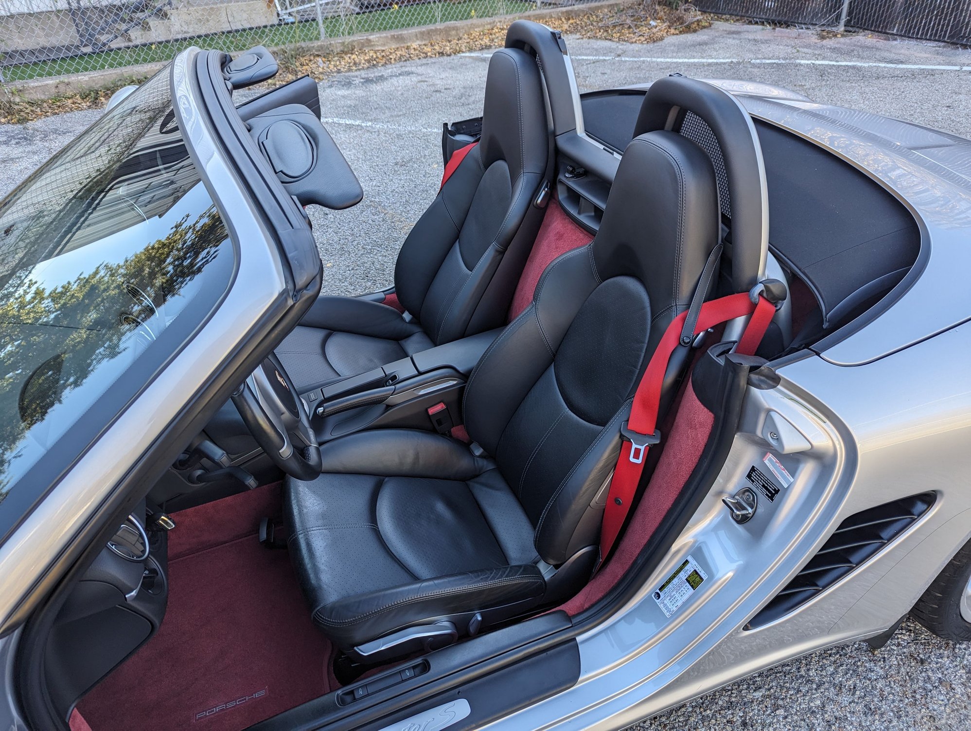 2010 Porsche Boxster - FS: 2010 987.2 Boxster S - Silver on Red - Used - VIN WP0CB2A86AU730383 - 23,970 Miles - 6 cyl - 2WD - Manual - Convertible - Silver - Austin, TX 78750, United States