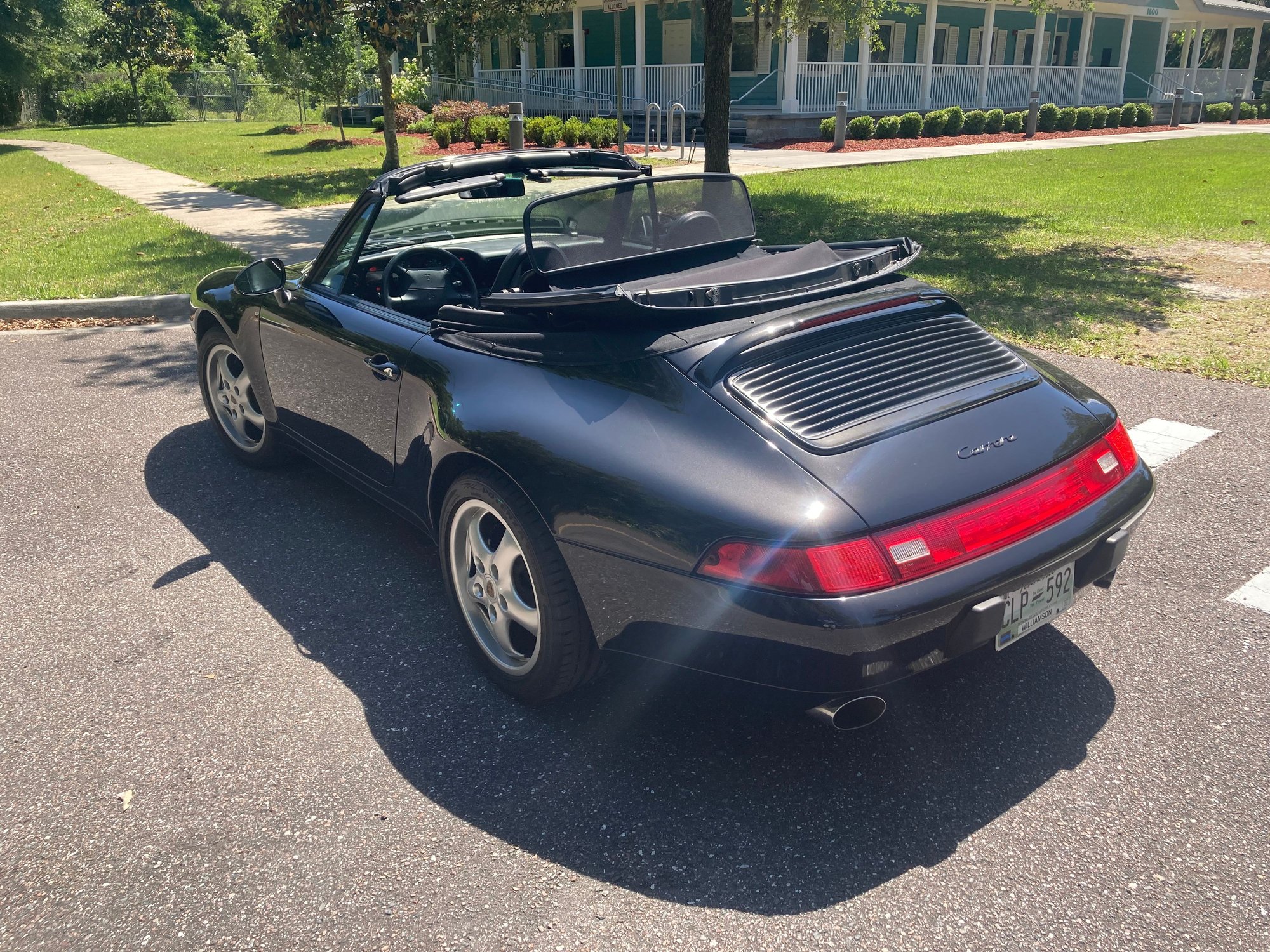 1997 Porsche 911 - 1997 Porsche 993 Cab - Used - VIN WP0CA2997VS341074 - 31,500 Miles - 6 cyl - 2WD - Manual - Convertible - Black - Amelia Island, FL 32034, United States