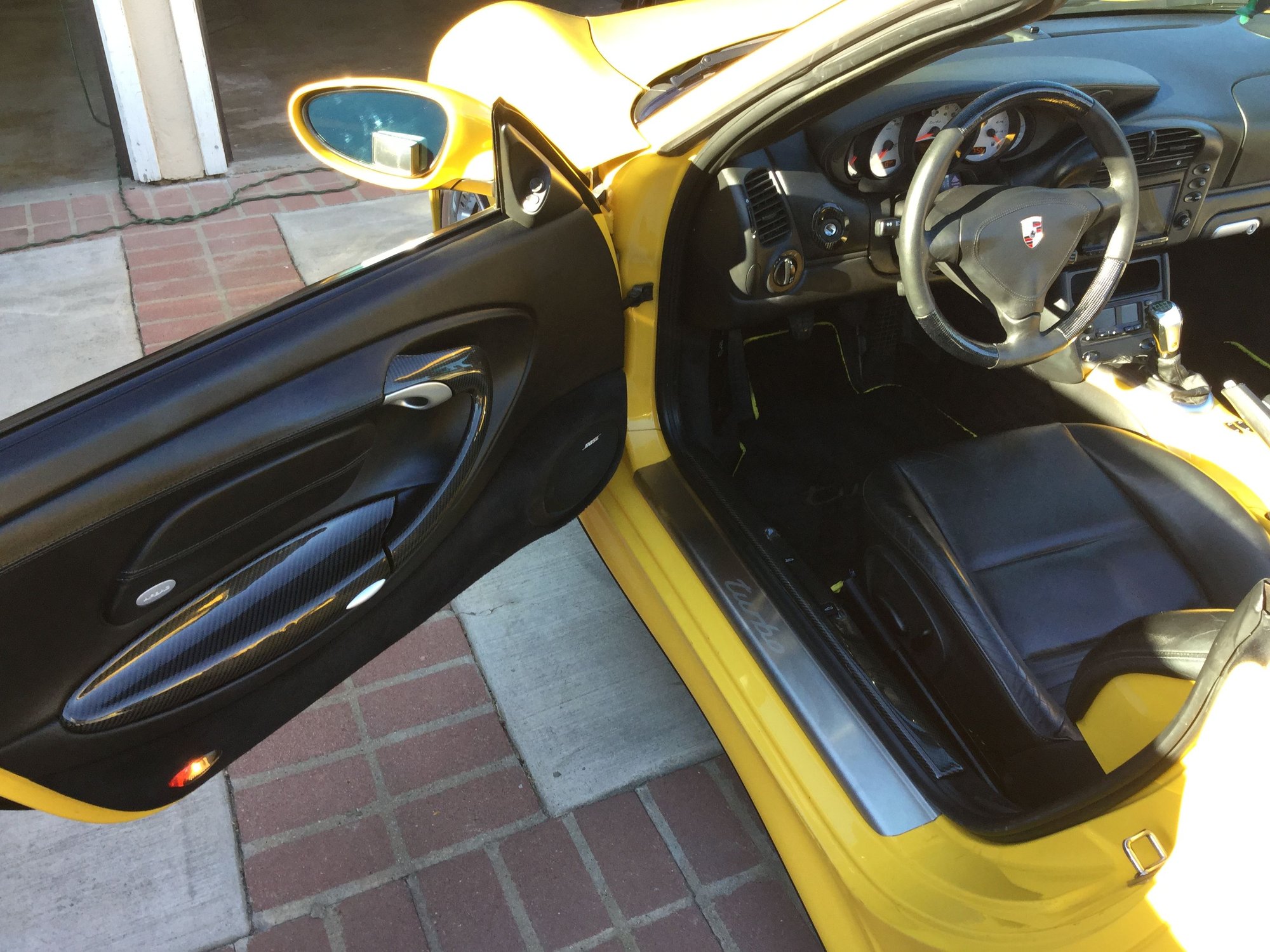 2004 Porsche 911 - 2004 Porsche Turbo Cab X-50 - Original Sticker $159K - Used - VIN WP0CB29944S675090 - 79,000 Miles - 6 cyl - 4WD - Manual - Convertible - Yellow - Simi Valley, CA 93063, United States