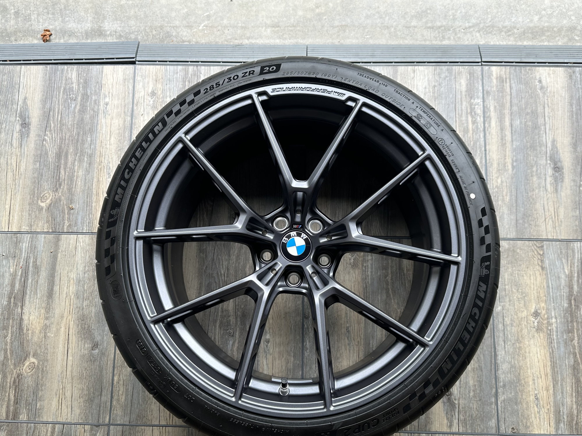 Wheels and Tires/Axles - Genuine BMW M2/M3/M4 Performance Style 963M Complete Wheel and Tire - New - 2022 to 2024 BMW M4 - Darien, CT 06820, United States