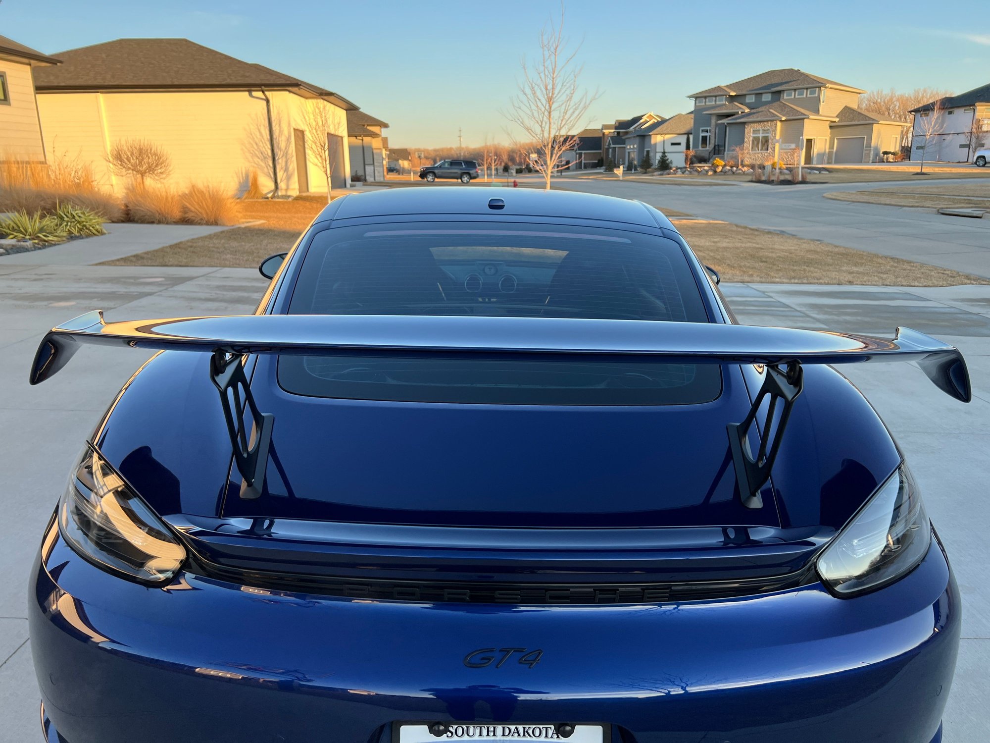 2020 Porsche 718 Cayman - 2020 Gentian Blue 718 GT4 $138,650 MSRP 6MT - Used - VIN WP0AC2A84LK289176 - 6,354 Miles - 6 cyl - 2WD - Manual - Coupe - Blue - Dakota Dunes, SD 57049, United States