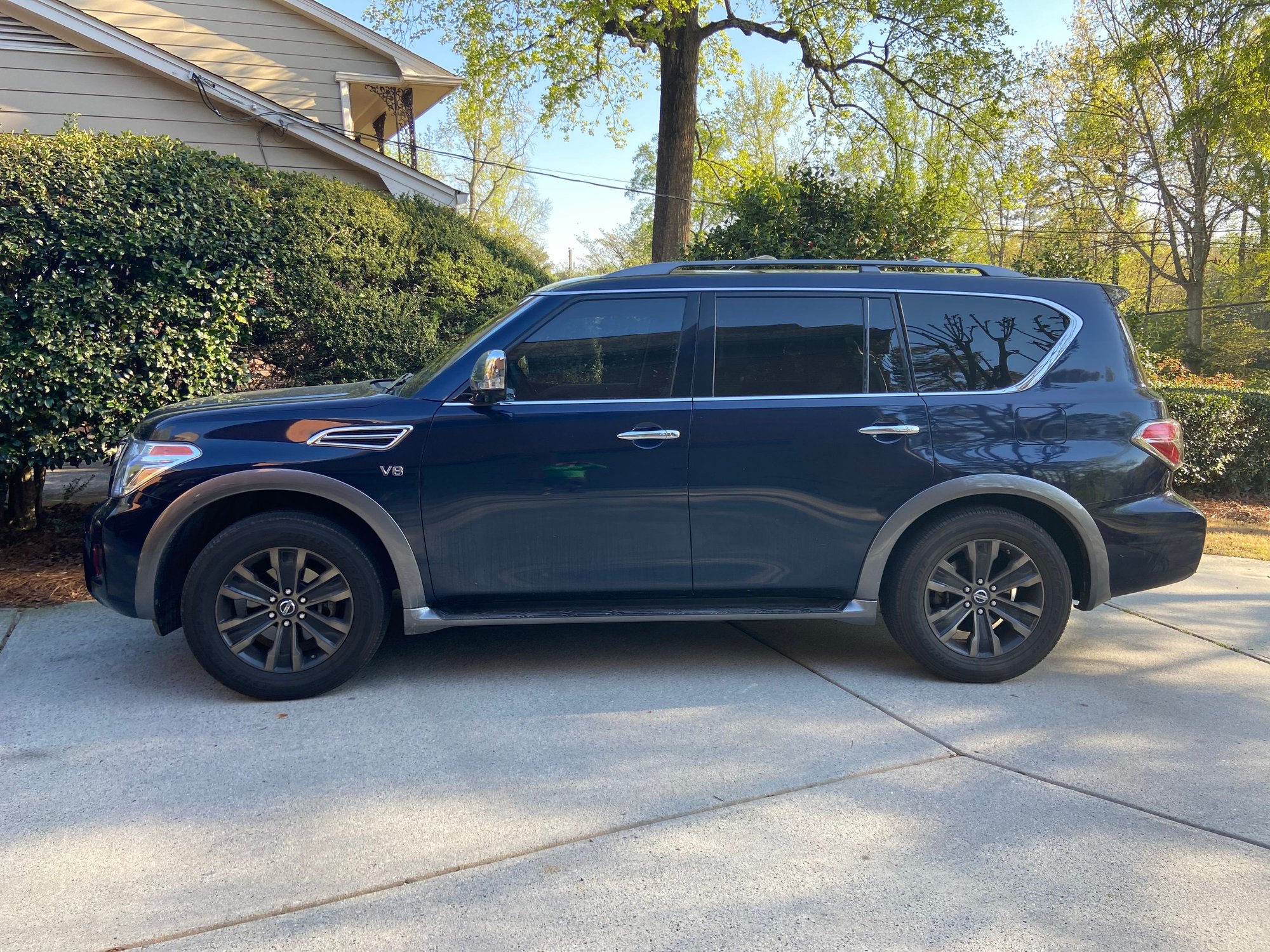 2017 Nissan Armada - Original Owner 2017 Nissan Armada platinum - Used - VIN 11111111111111111 - 55,600 Miles - 8 cyl - 2WD - Automatic - SUV - Blue - Atlanta, GA 30328, United States