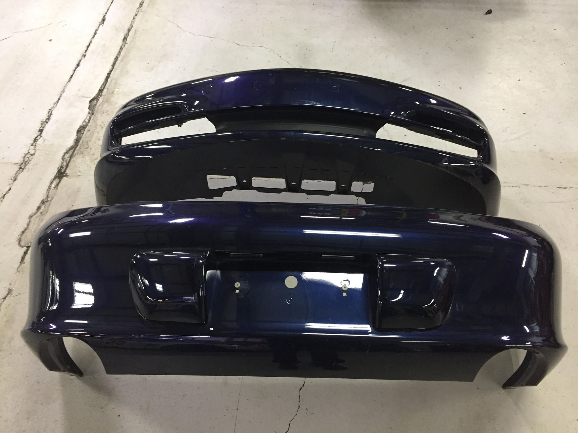 Exterior Body Parts - 996 02 and up bumpers Lapis blue - Used - 2002 to 2005 Porsche 911 - Danbury, CT 06810, United States