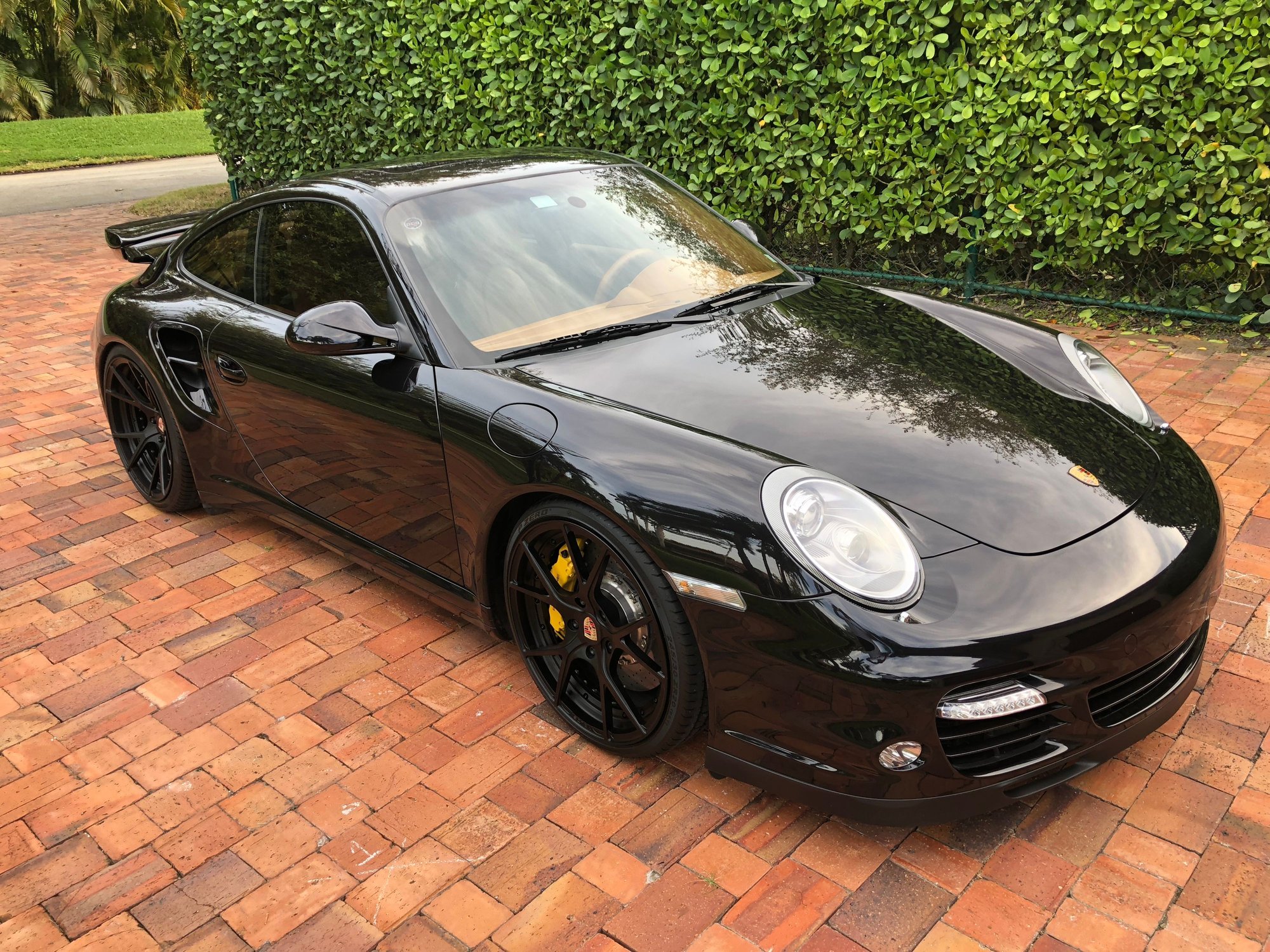 2011 Porsche 911 - Porsche 911 997.2 Turbo S Basalt Black/Brown Leather - Used - VIN WP0AD2A96BS766663 - 20,000 Miles - 5 cyl - AWD - Automatic - Sedan - Black - Miami, FL 33143, United States