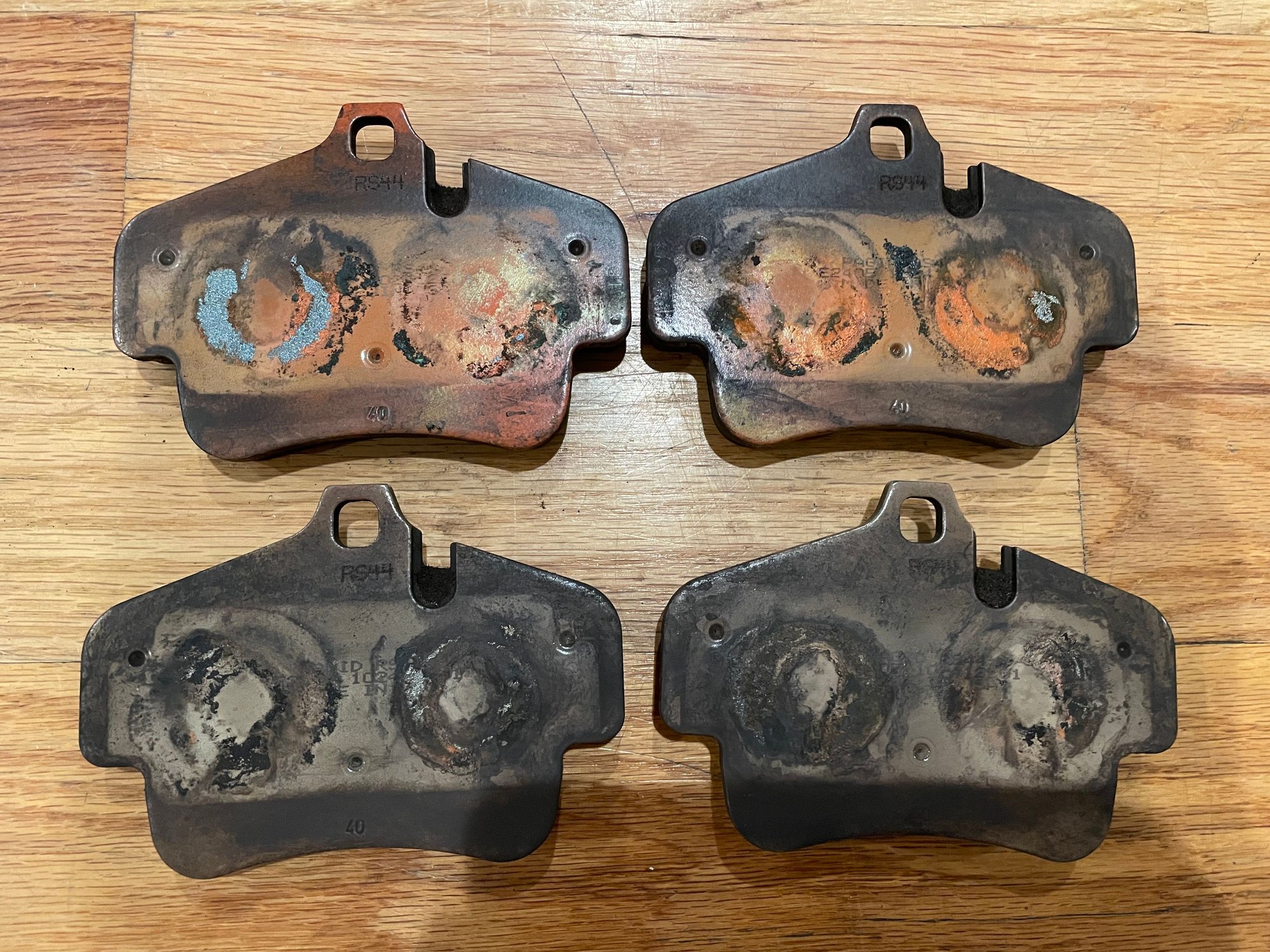 Brakes - Pagid Orange RS4-4 Pads for 997.1 Carrera - Used - 0  All Models - Denver, CO 80210, United States