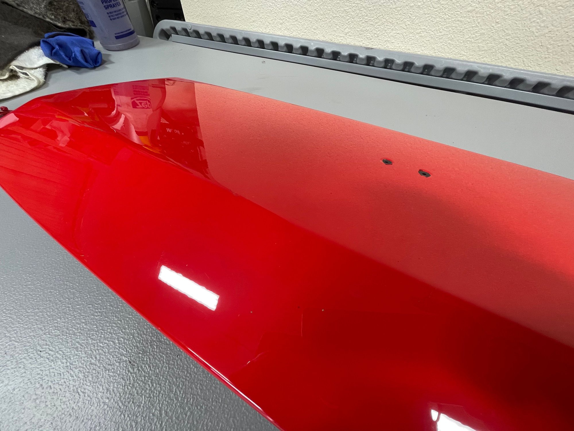 Exterior Body Parts - 944 non Turbo front nose panel, Guards Red - Used - 1986 to 1994 Porsche 944 - Cotati, CA 94931, United States