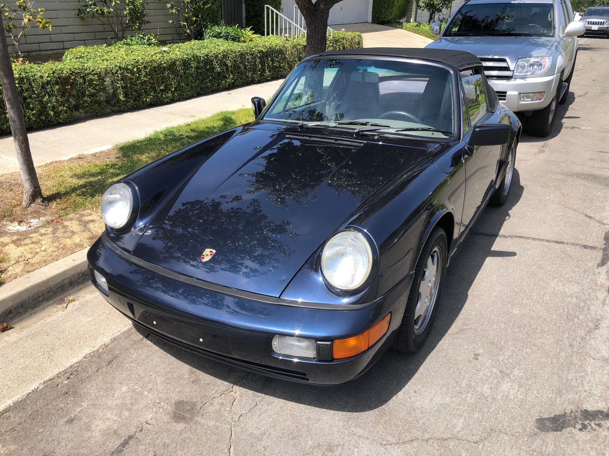 1991 Porsche 911 - 1991 964 C2 Cabriolet Tiptronic Blue Metallic - Used - VIN WP0CB2963MS461763 - 108,000 Miles - Newport Beach, CA 92660, United States