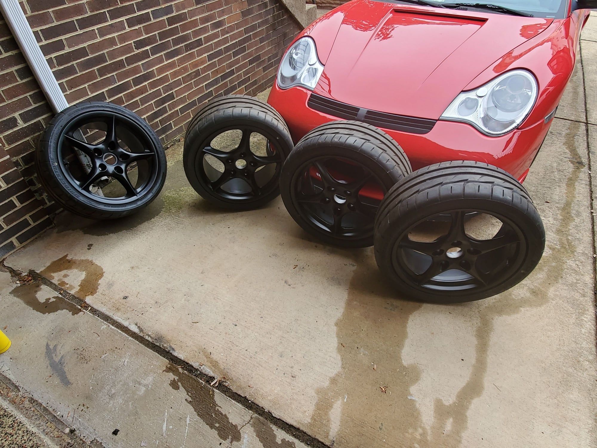 Wheels and Tires/Axles - FS - 996 MY02 lightweight 5 spokes, new Bridgestone Potenza RE11's - New - Potomac Falls, VA 20165, United States