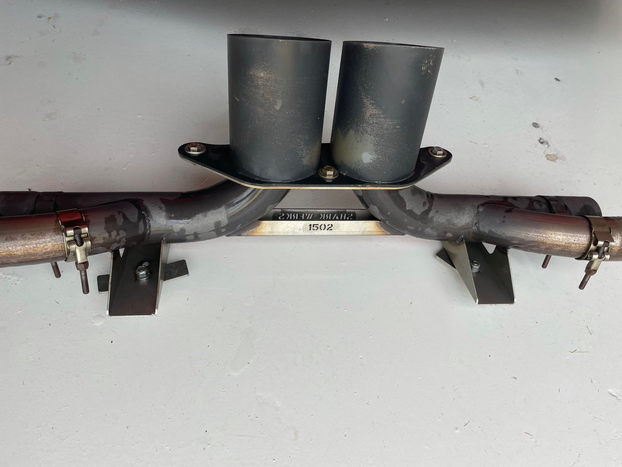 Engine - Exhaust - Shark Werks Sport Exhaust for 991 GT3 / RS and 991.2 GT3 + 100mm Exhaust Tips - Used - 2015 to 2019 Porsche 911 - Prosper, TX 75078, United States