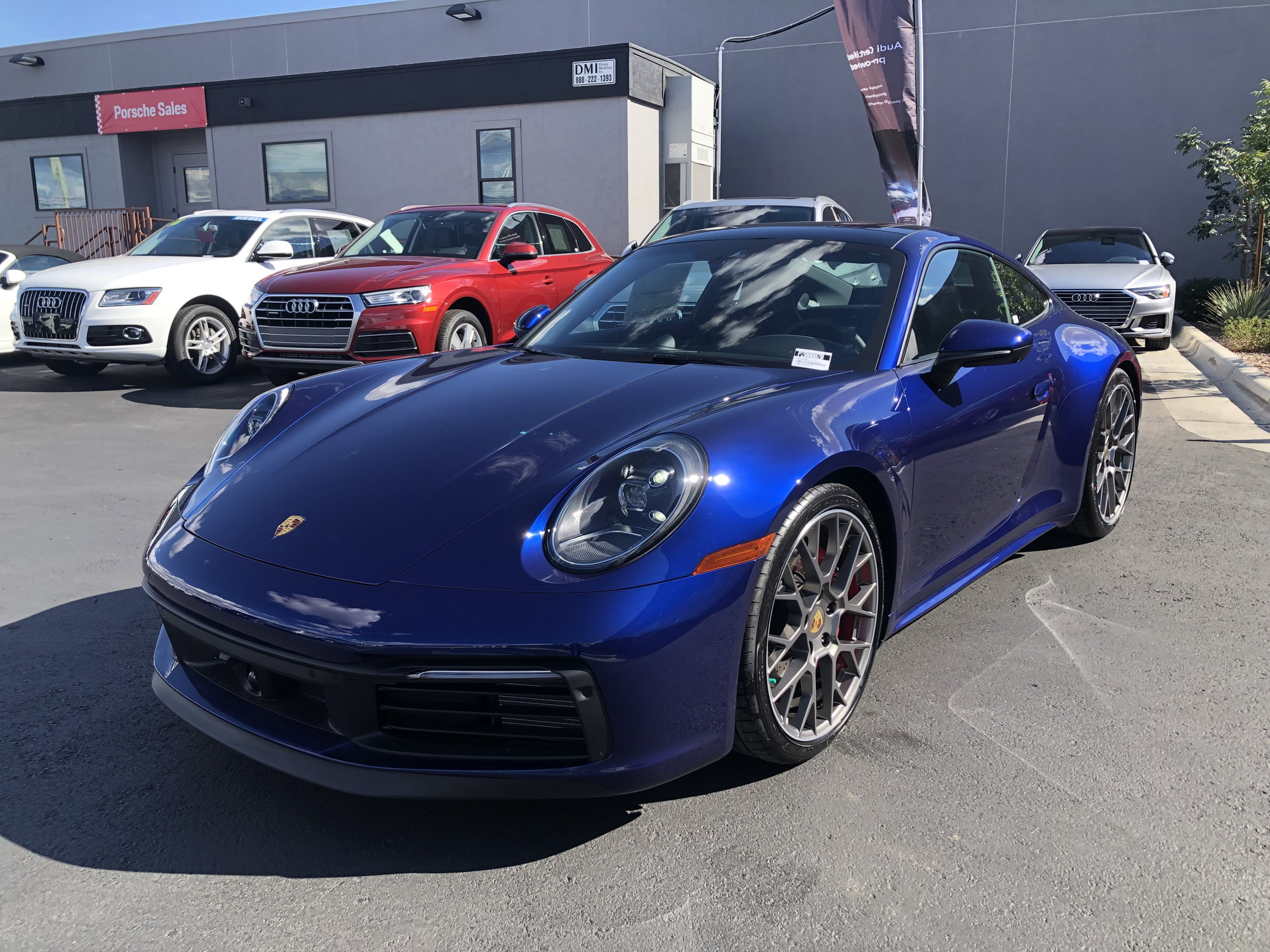 2020 Gentian Blue 992 911 4s Available For Immediate Delivery Rennlist Pors...