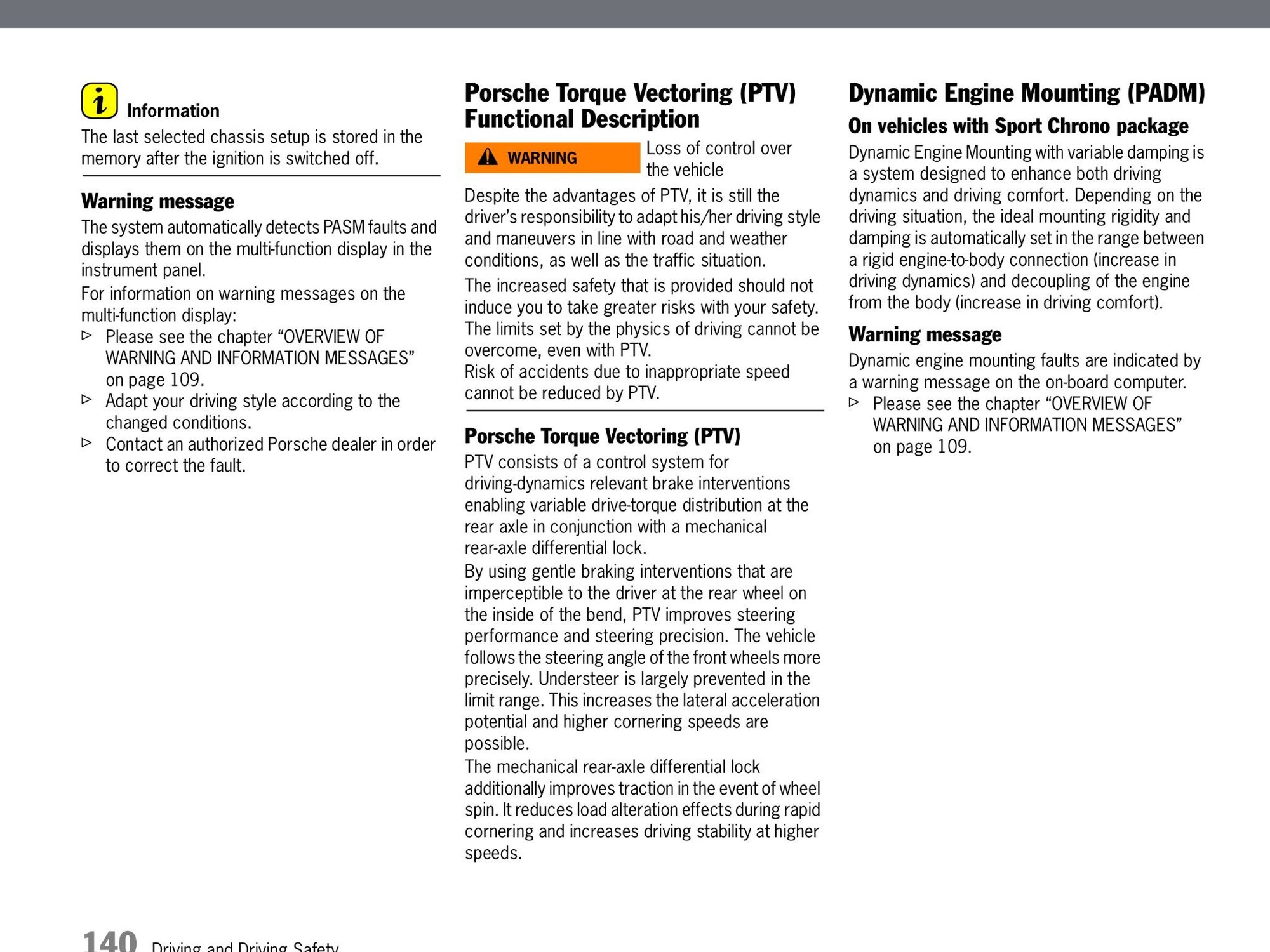 Owner's Manual Dynamic Engine Mounts Rennlist Porsche Discussion