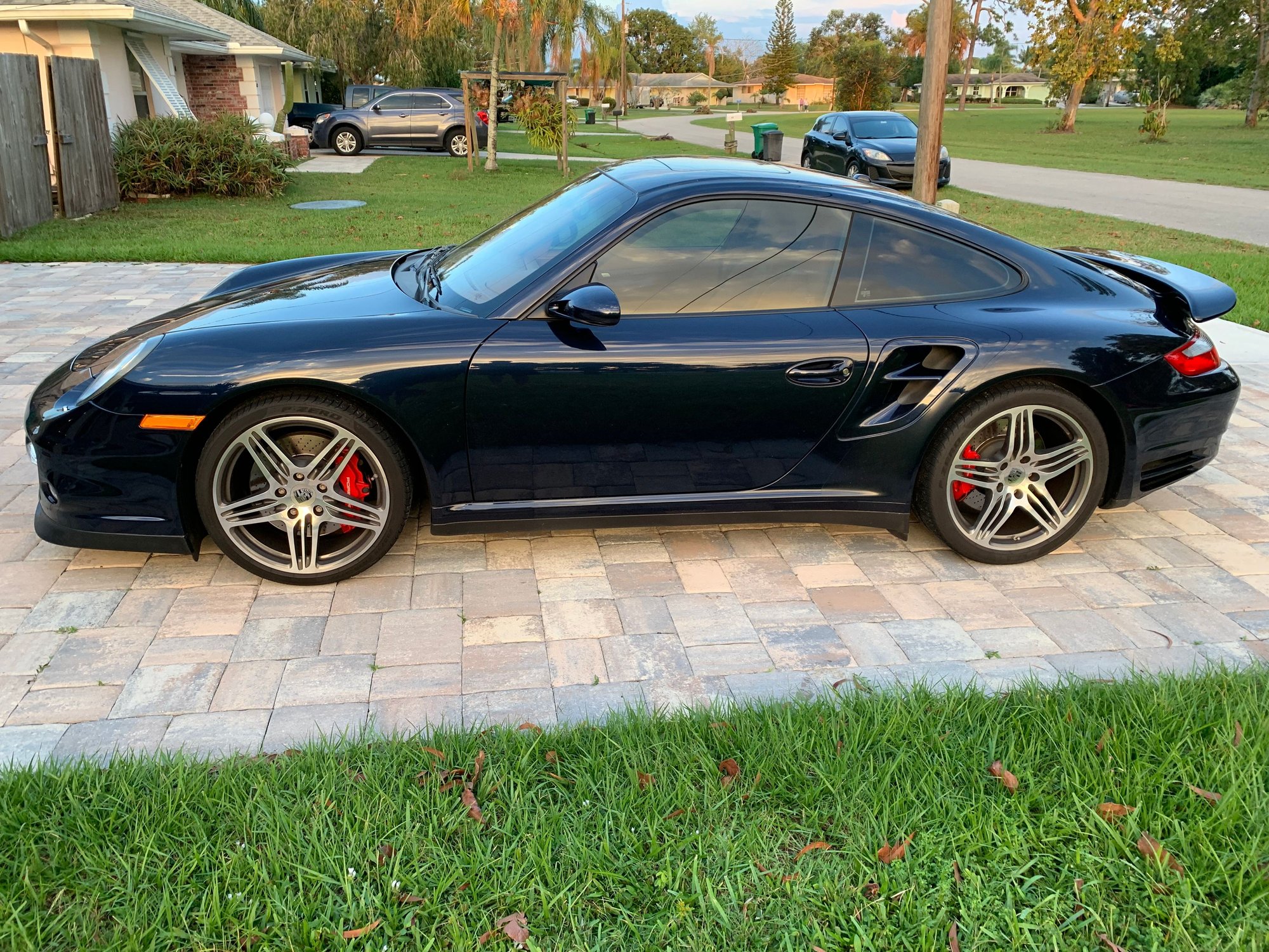 2009 Porsche 911 - 2009 PORSCHE 911 TURBO AWD - Used - VIN WP0AD29989S766405 - 32,000 Miles - 6 cyl - AWD - Automatic - Coupe - Blue - Port St Lucie, FL 34983, United States