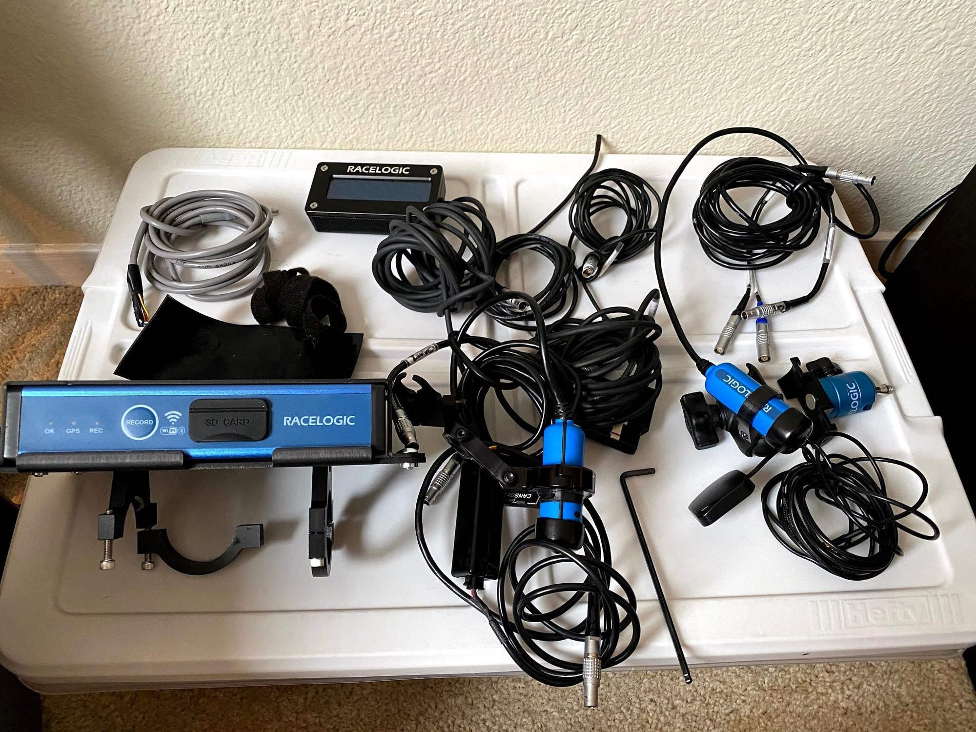 Accessories - FS: VBOX HD2  Two Camera Setup + OLED Predictive Lap Timer - Used - San Jose, CA 95123, United States