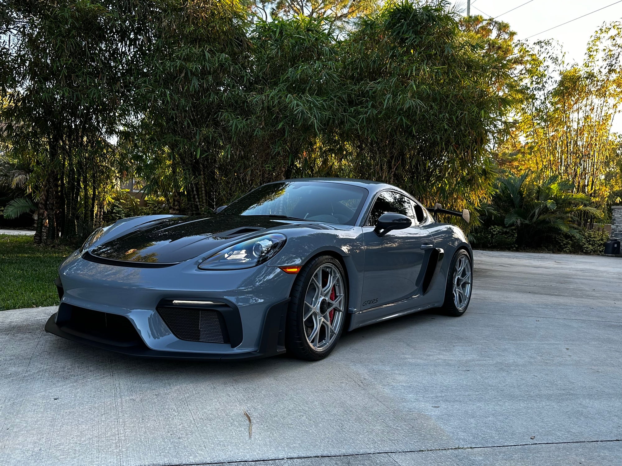 2023 Porsche 718 - Porsche GT4 RS - New - VIN WPOAE2A81PS280161 - 39 Miles - 6 cyl - 2WD - Automatic - Coupe - Gray - Clearwater, FL 33765, United States