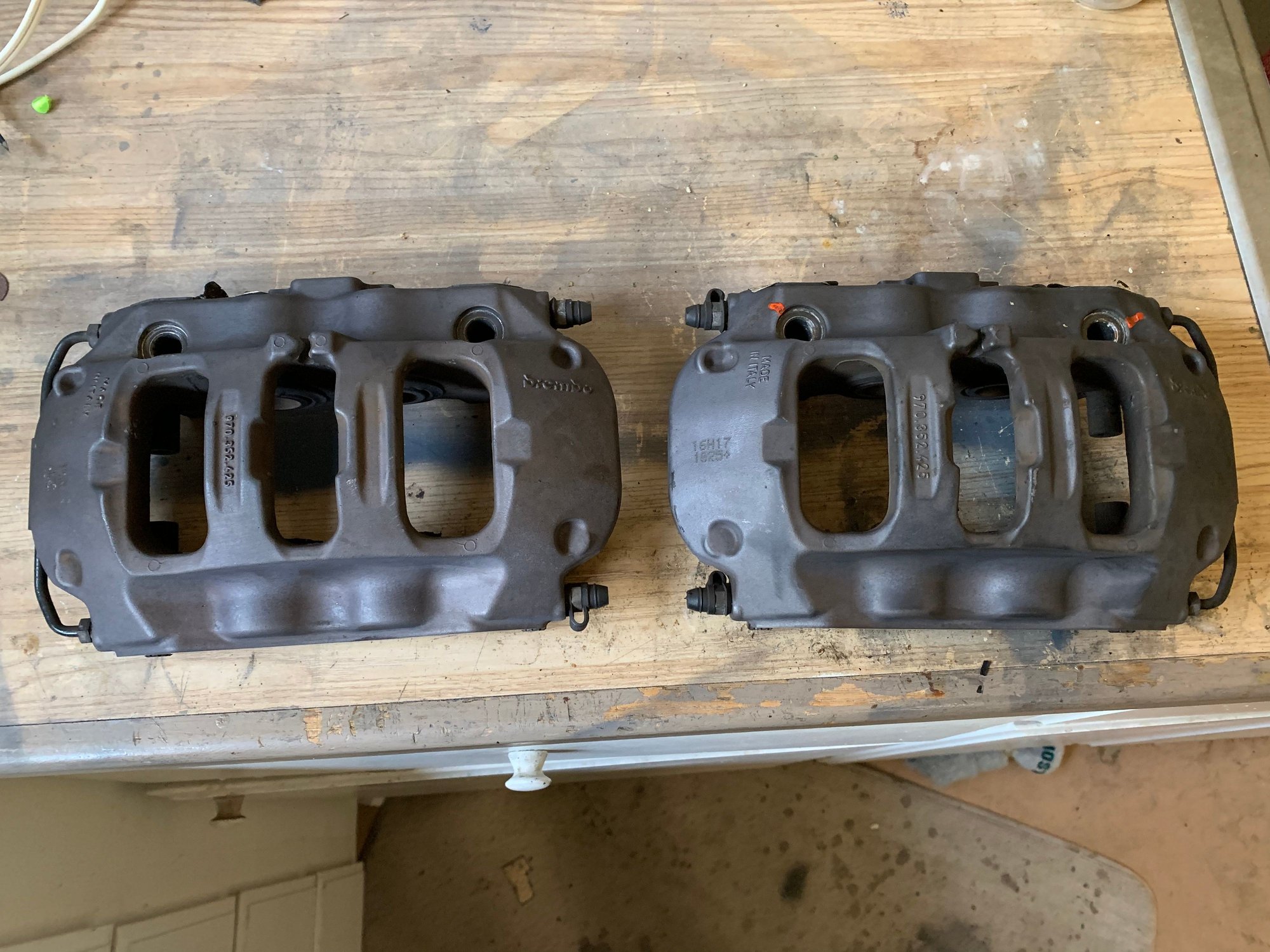 Brakes - Porsche 991.2 Carrera Calipers - Full Set - Used - 2017 to 2019 Porsche 911 - Scottsdale, AZ 85255, United States