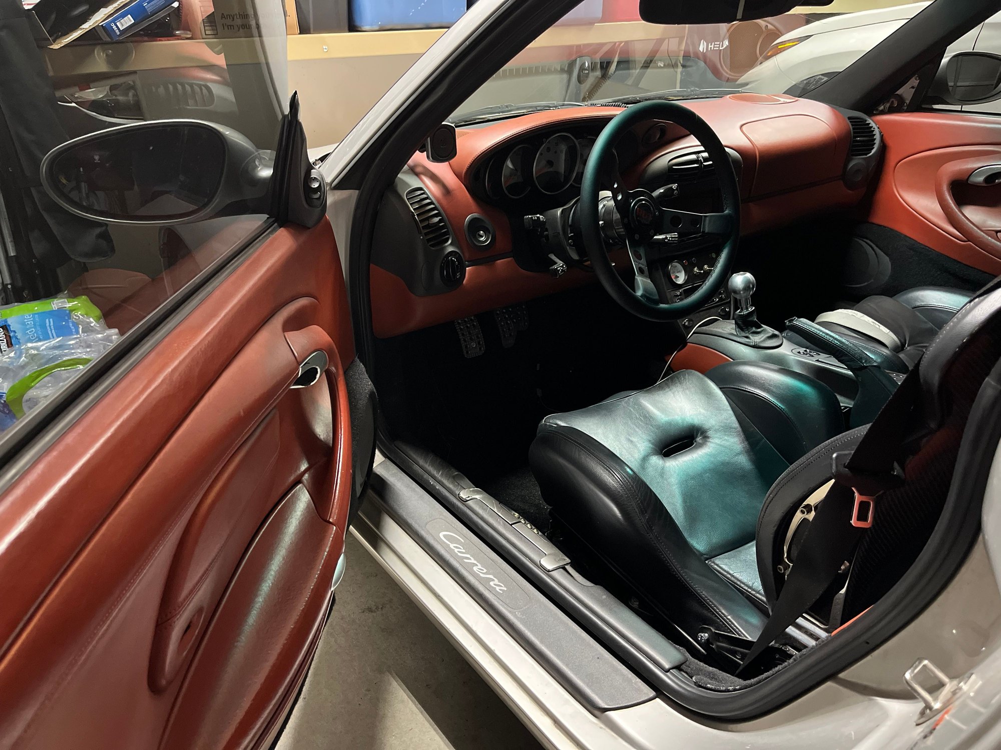 I had used RIT dye to dye some OEM faded black  carpet deeper black. Finally got the color right but stiff. Fortunately that part of the carpet was the rear package shelf and not frequently touched.  Tried to dye the red door carpet black. To stiff. Eventually gave up, removed red door carpet and sourced new black carpet for lower door panels.  