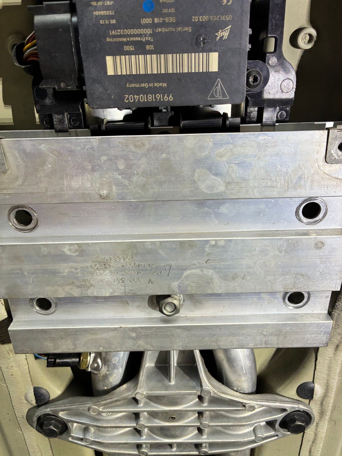 bracing and box to remove