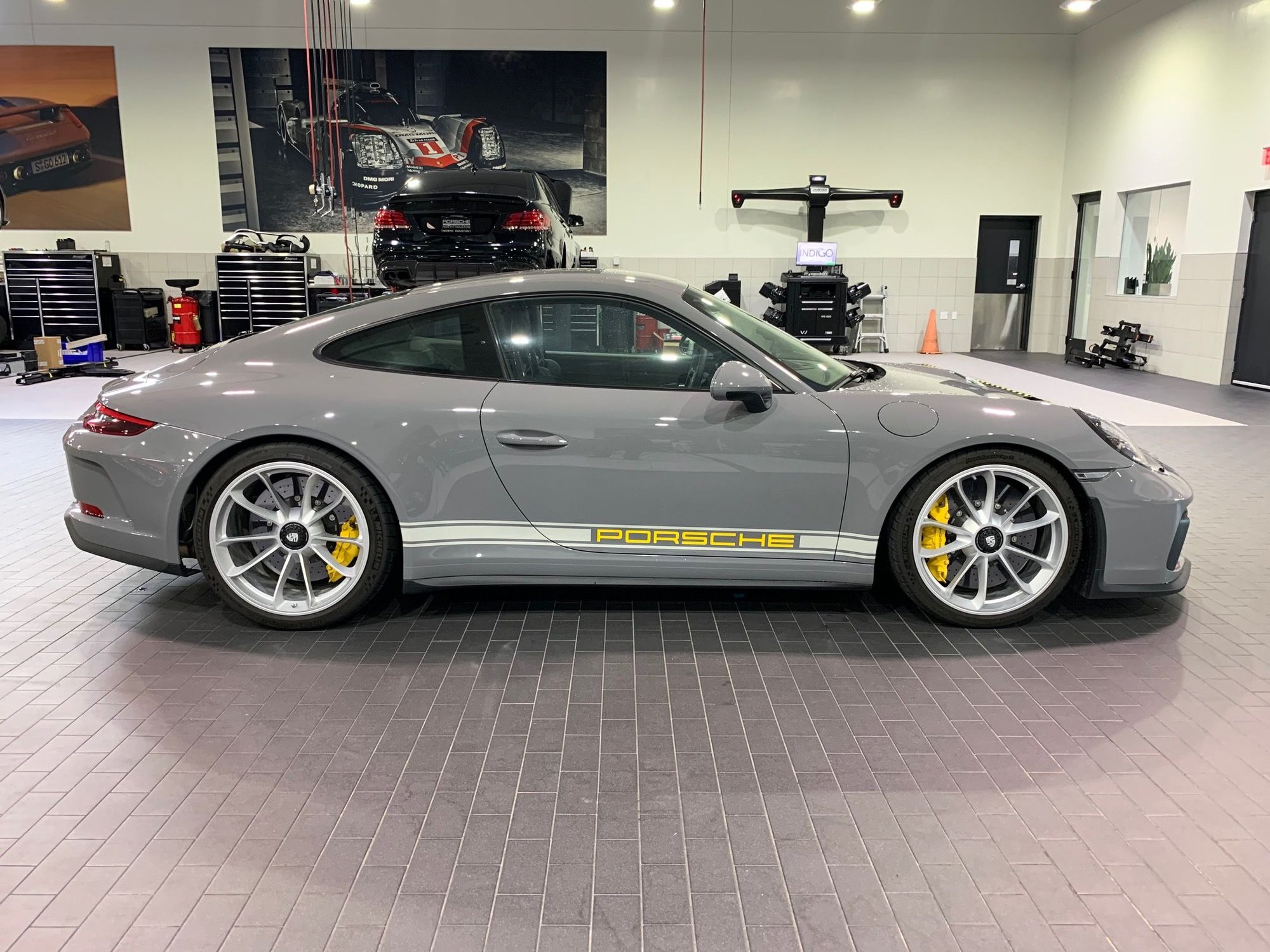 2019 Porsche GT3 - 2019 GT3 Touring PTS Nardo Grey - Used - VIN WP0AC2A99KS149132 - 681 Miles - 6 cyl - 2WD - Manual - Coupe - Gray - Houston, TX 77090, United States