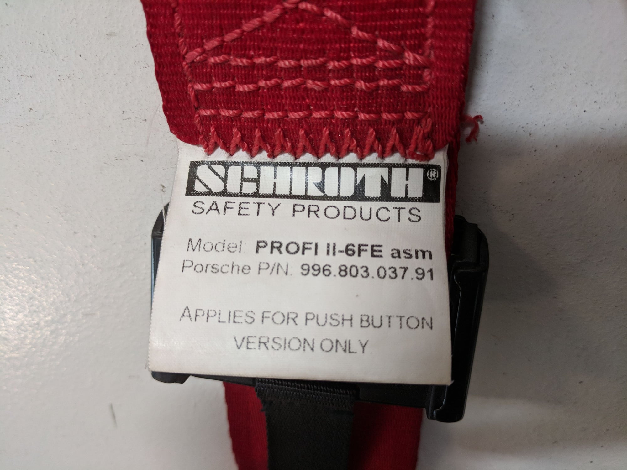 Interior/Upholstery - Racing Harnesses - Schroth, Sabelt - Used - All Years Any Make All Models - Twinsburg, OH 44087, United States