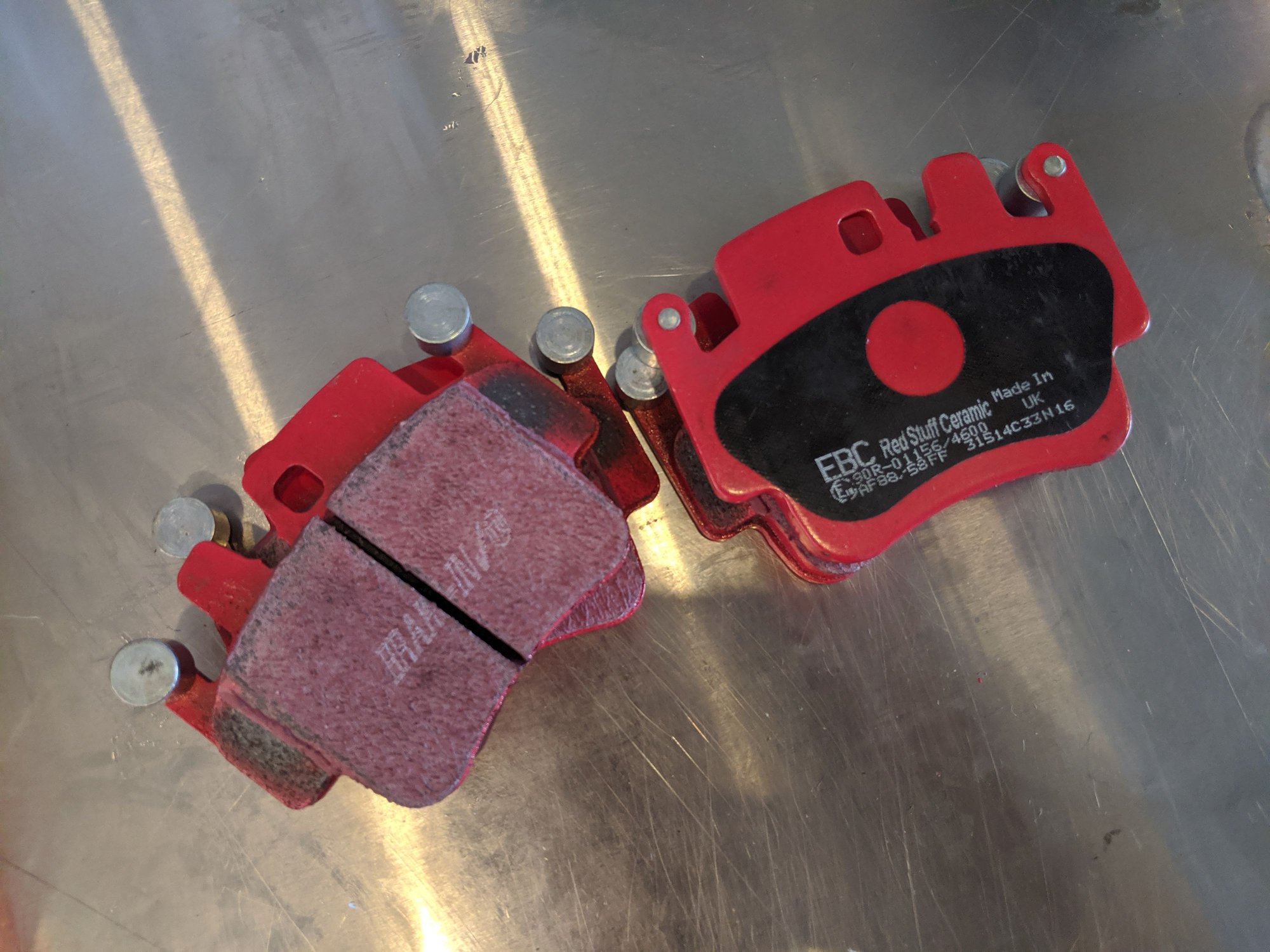 EBC DP3220C 76-85 Porsche 924 2.0 Redstuff Front Brake Pads main image 1