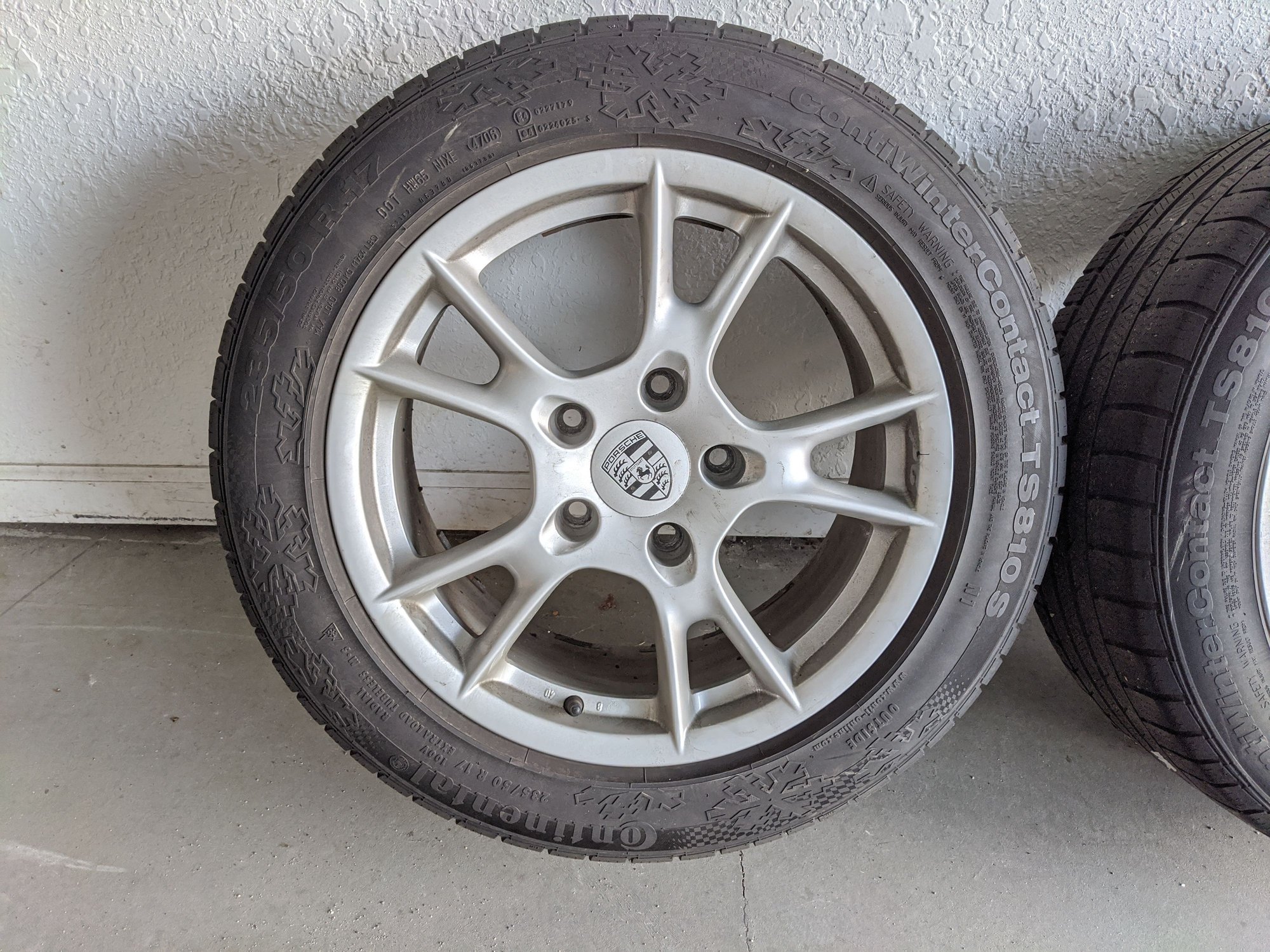 Wheels and Tires/Axles - 17" Cayman / Boxster II winter wheel and tire set for all 987 / 987S - Used - 2003 to 2011 Porsche Cayman - Bay City, MI 48708, United States
