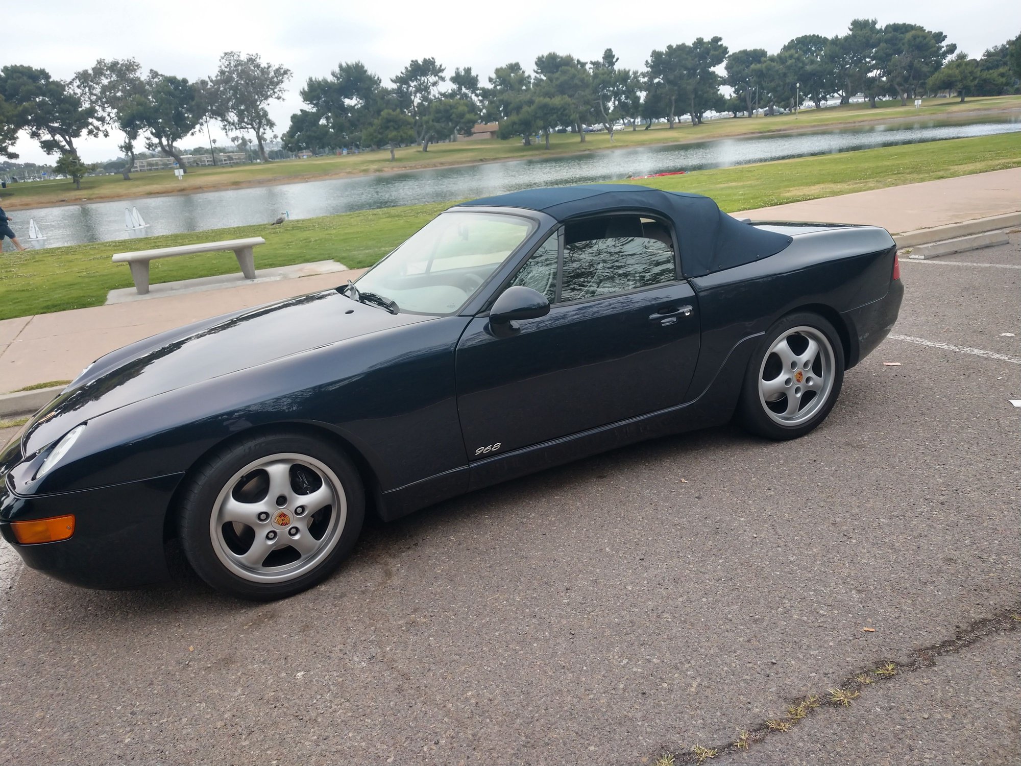 1995 Porsche 968 - One of the last 968s ever produced - Used - VIN WP0CA2967SS840362 - 88,625 Miles - 4 cyl - 2WD - Automatic - Convertible - Blue - San Diego, CA 92003, United States