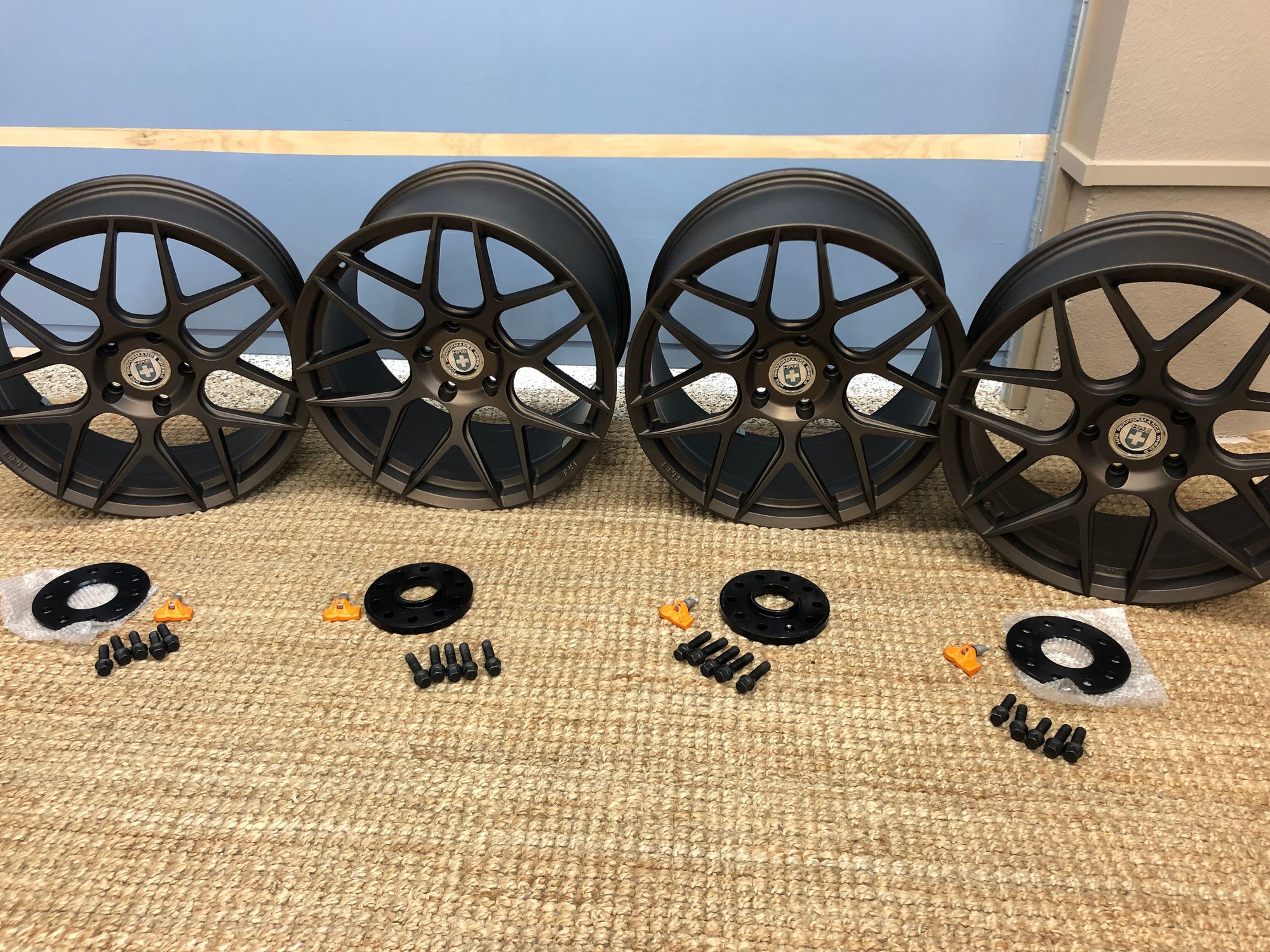 Accessories - FS: HRE FF01 Stone Bronze Wheel set for 991 - Used - 2011 to 2019 Porsche Carrera - Bend, OR 97703, United States