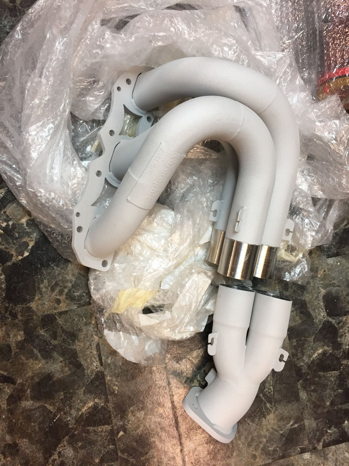 Engine - Exhaust - GT4 Parts: Cargrahpic headers, intake, car cover, sunshade, harness and harness mount - New - 2016 Porsche Cayman GT4 - 2014 to 2016 Porsche Cayman - Chicago, IL 60060, United States