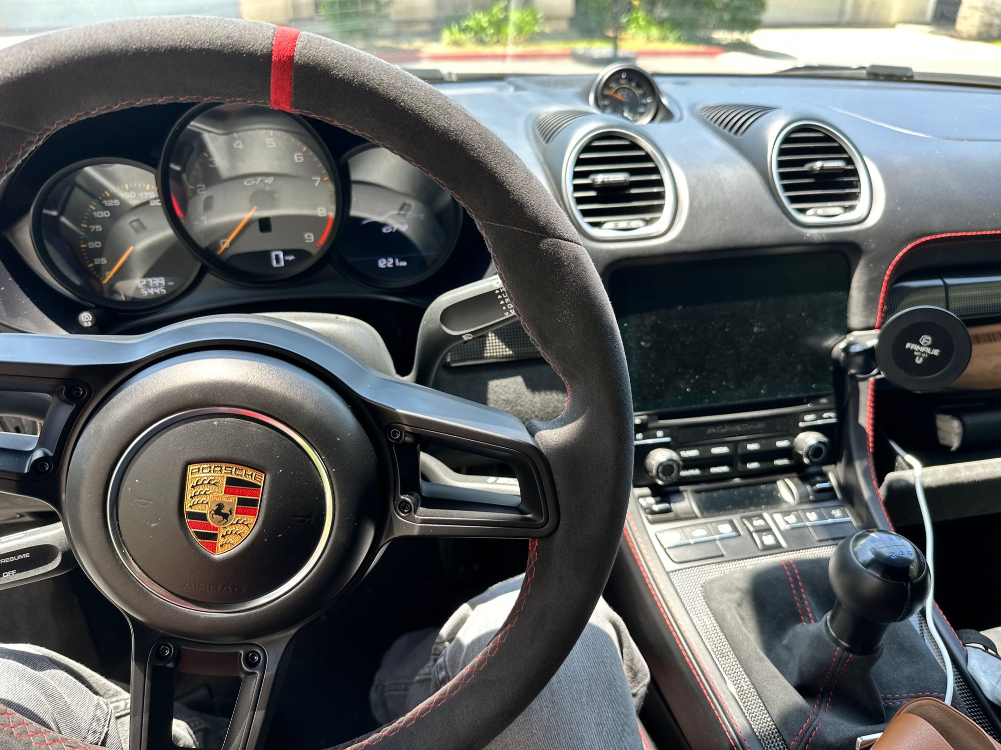 Steering/Suspension - 718 GT4 oem steering wheel trim - Used - All Years  All Models - Garden Grove, CA 92843, United States