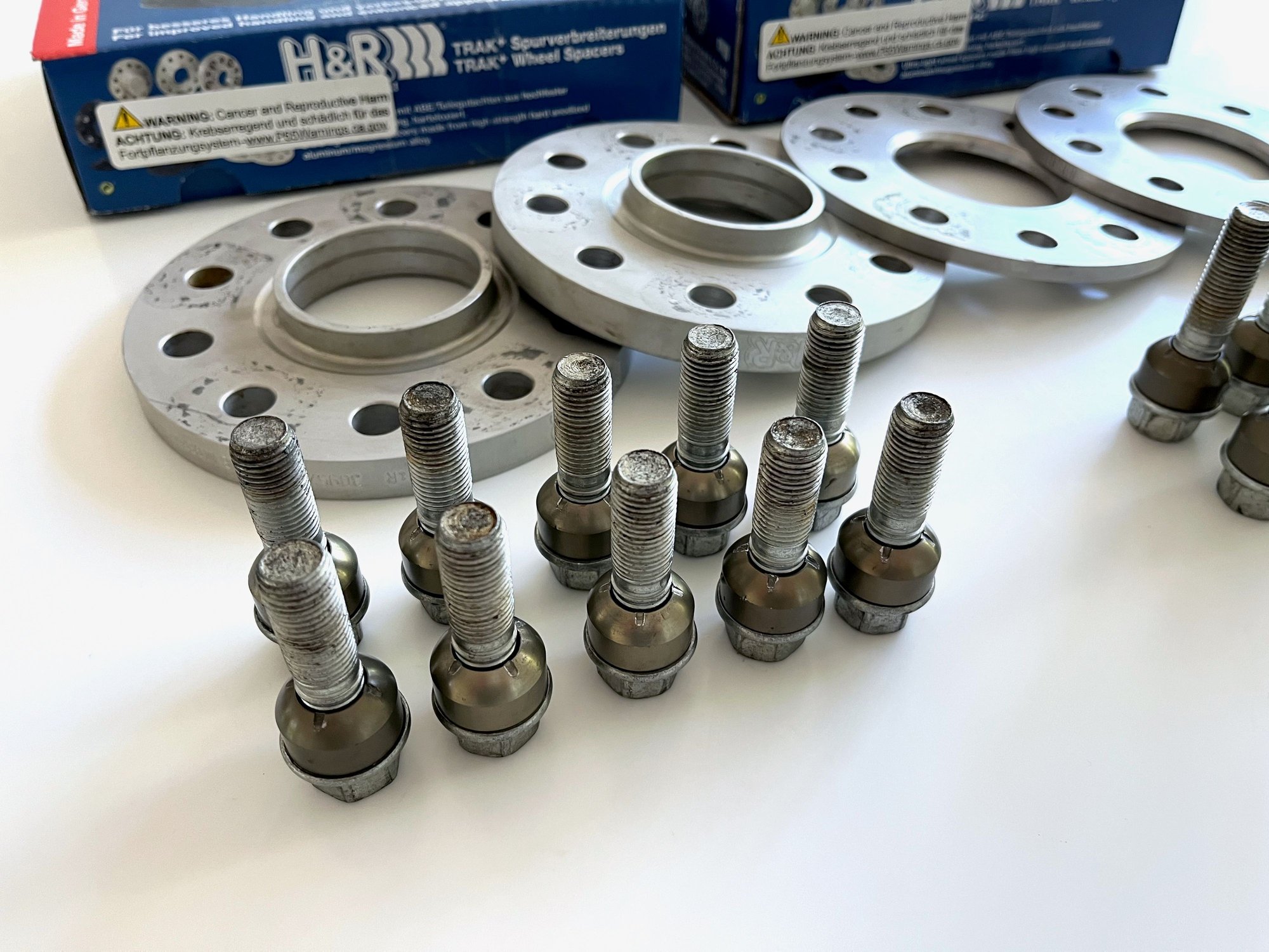 Wheels and Tires/Axles - H&R Trak+ Spacer Kit for Porsche 911 7mm / 15mm - Used - 2009 to 2019 Porsche 911 - Vancouver, BC V6J1T5, Canada