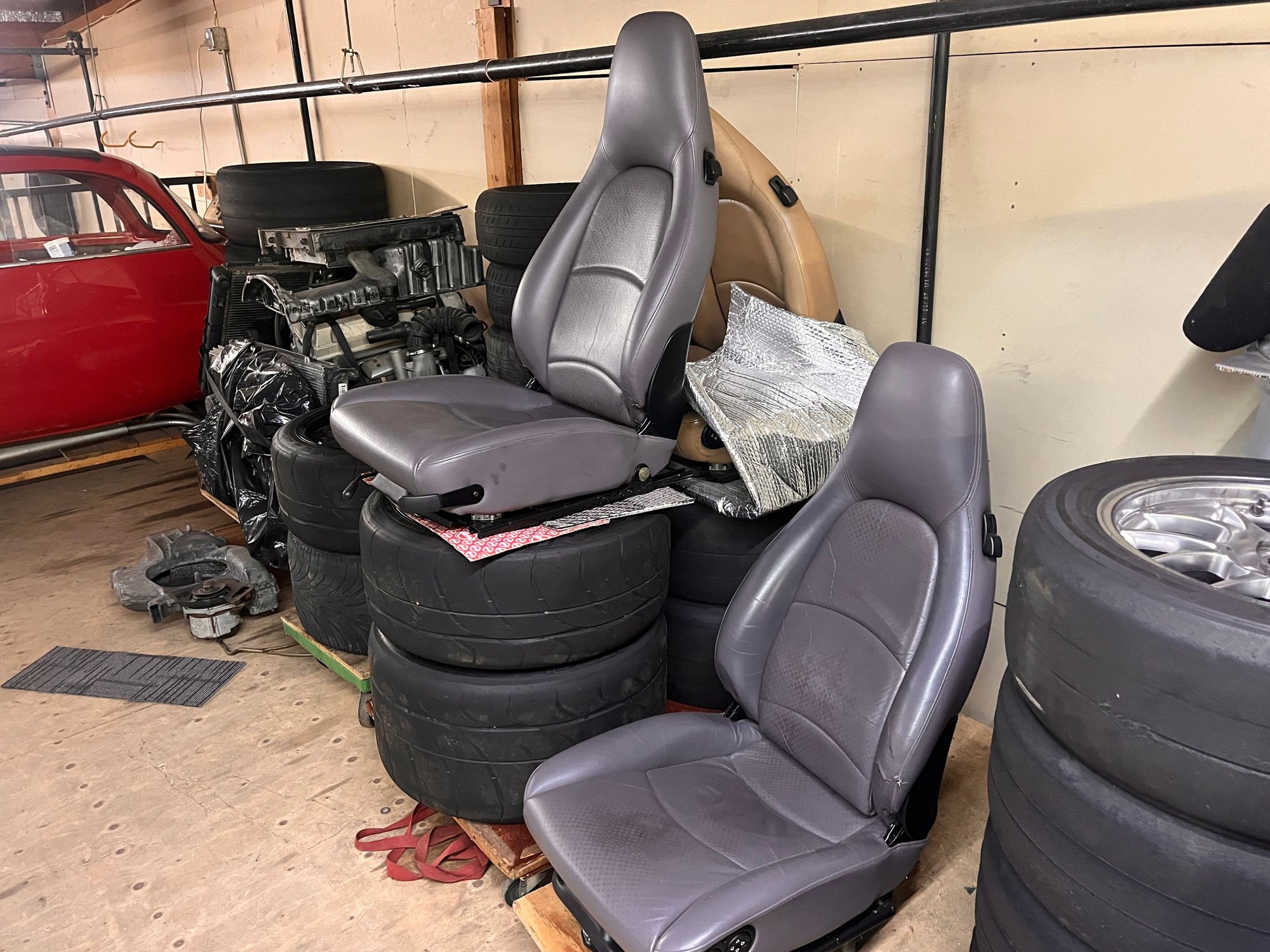 Interior/Upholstery - Porsche 993 front seats Classic Gray 8way / 4way - Used - San Carlos, CA 94070, United States