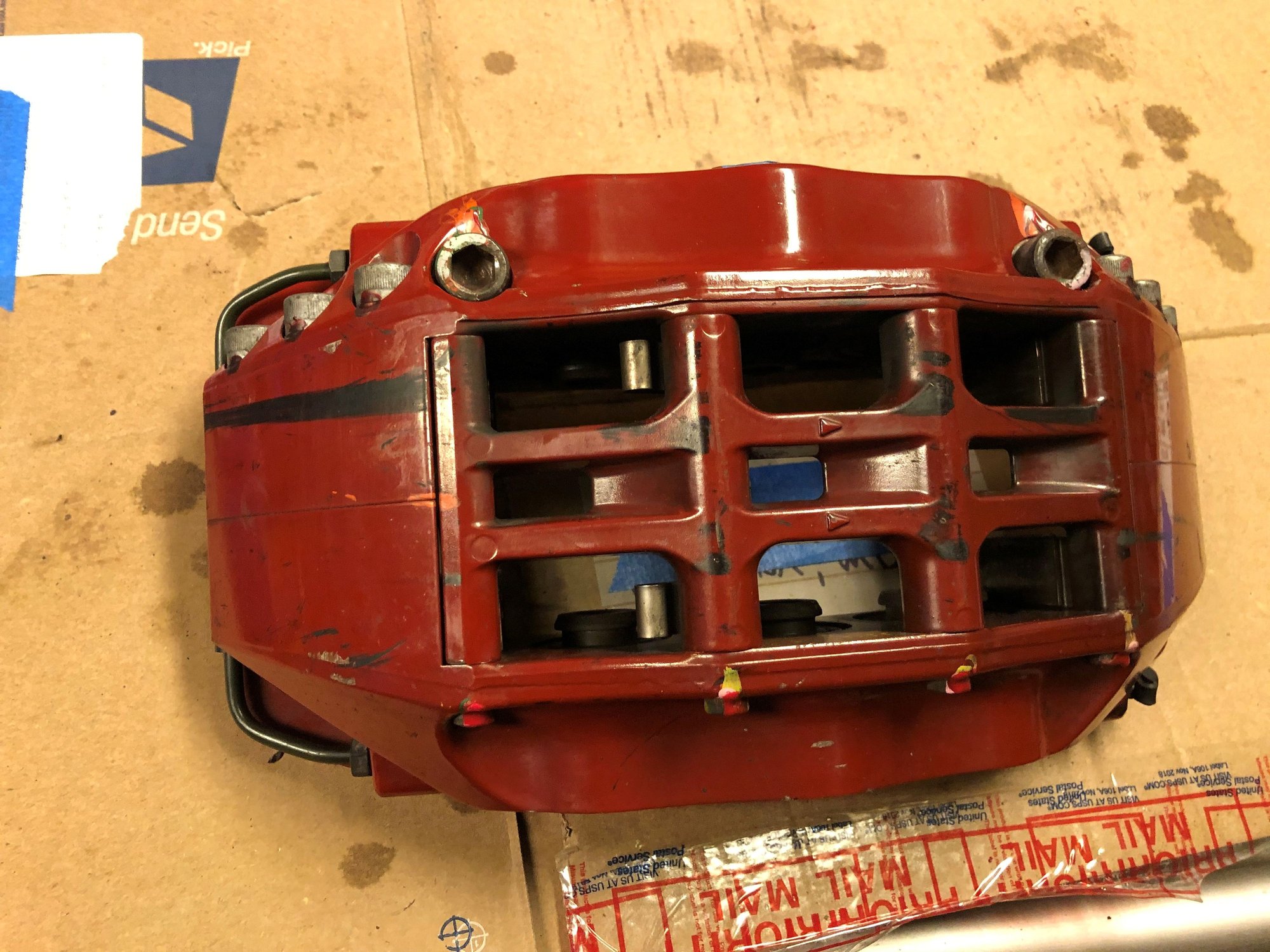 Brakes - FS: Cayman Interseries Front Brake Kit (Stoptech ST-60), Rebuilt - Used - 2006 to 2012 Porsche Boxster - 2006 to 2012 Porsche Cayman - Boston, MA 02118, United States