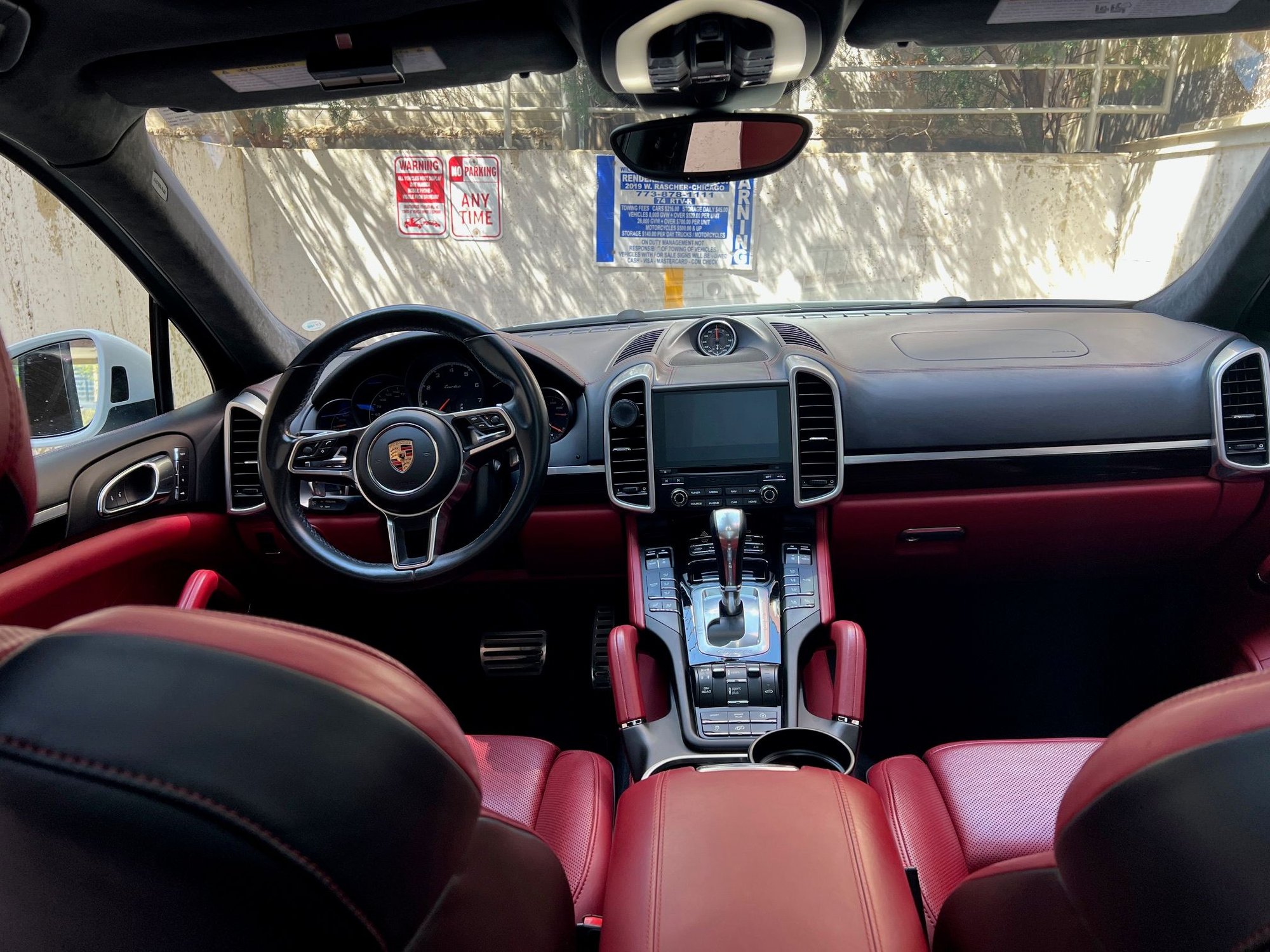 2017 Porsche Cayenne - WTS 2017 Porsche Cayenne Turbo, White/Garnett Red, 69.7k miles - Used - Chicago, IL 60610, United States