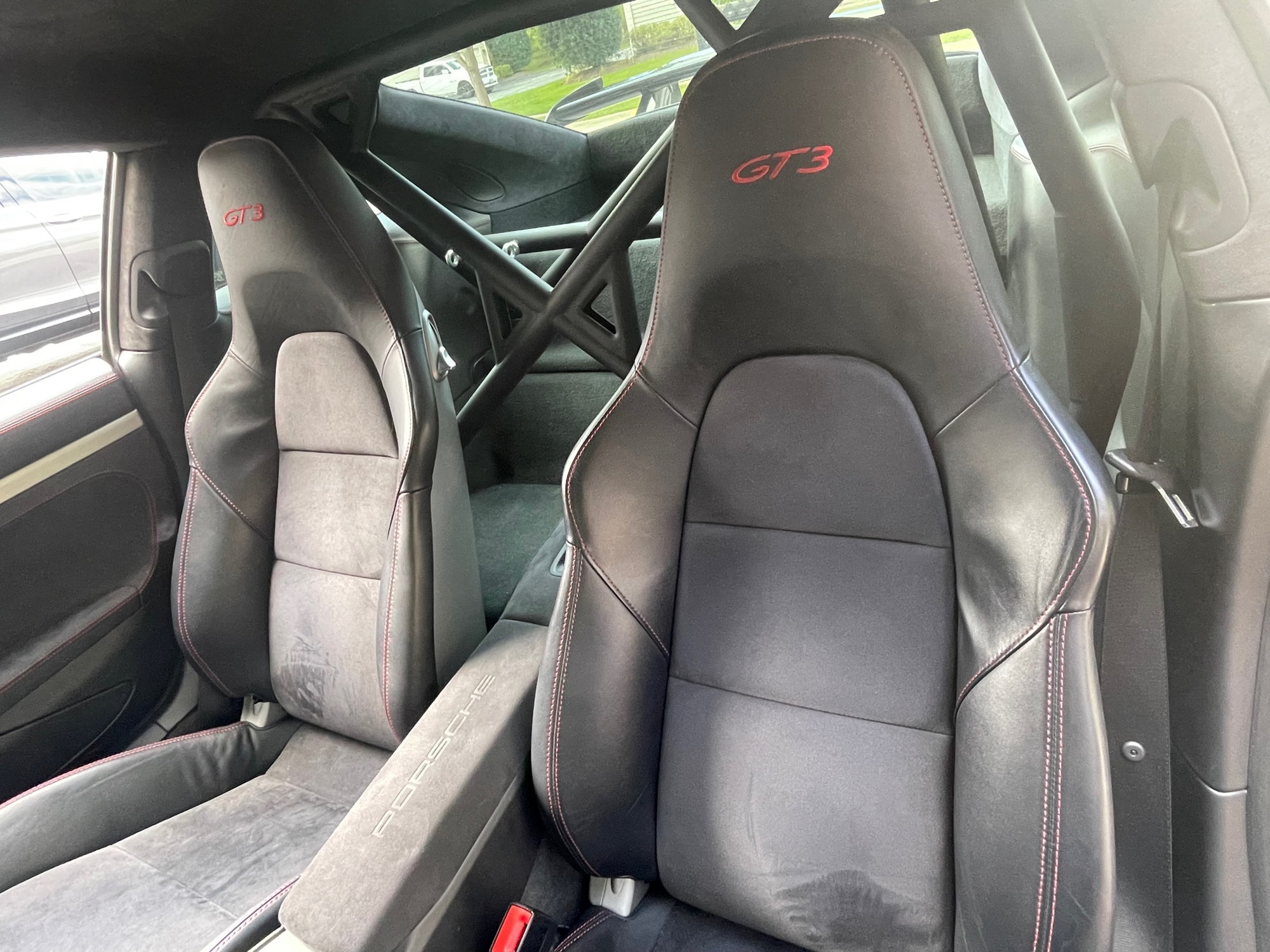 Interior/Upholstery - 911 GT3 991.1 Black Alcantara 18-way OEM Sport Seats - Used - 2012 to 2020 Porsche 911 - Chicago, IL 60610, United States