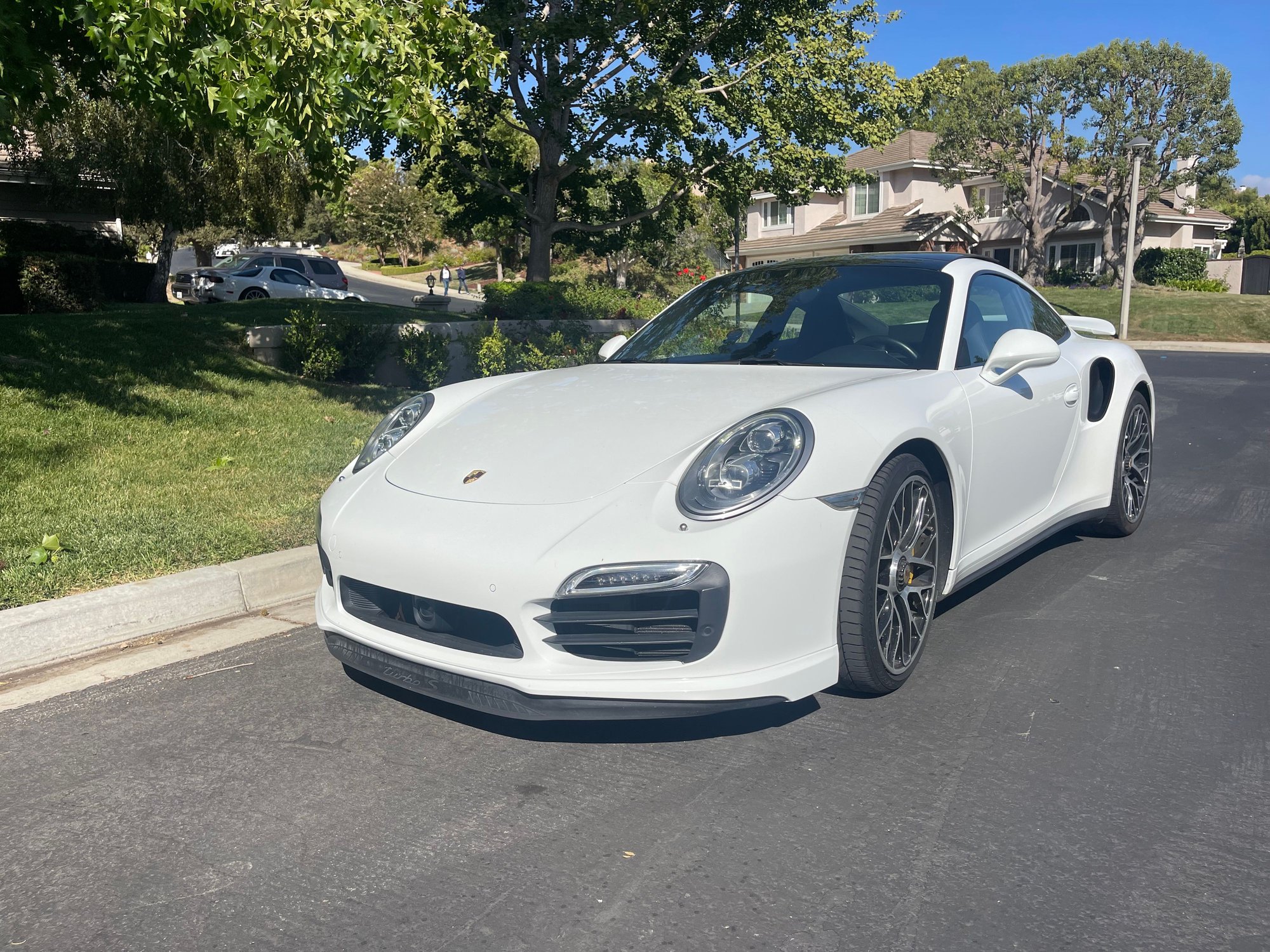 2014 Porsche 911 - Porsche 911Turbo S Lots of extras (Ordered this car) - Used - VIN WP0AD2A91ES167450 - 65,250 Miles - 6 cyl - AWD - Automatic - Coupe - White - Thousand Oaks, CA 91360, United States