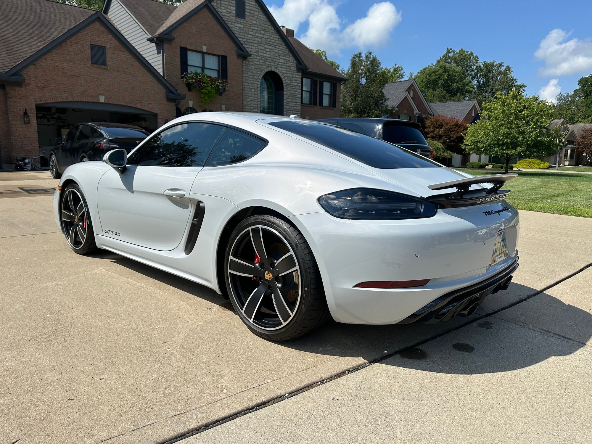 2025 Porsche 718 - 2025 Cayman GTS 4.0 Manual.  Like new.  Less than 500 miles.  Loaded.  Ice Grey/Red - Used - Cincinnati, OH 45140, United States