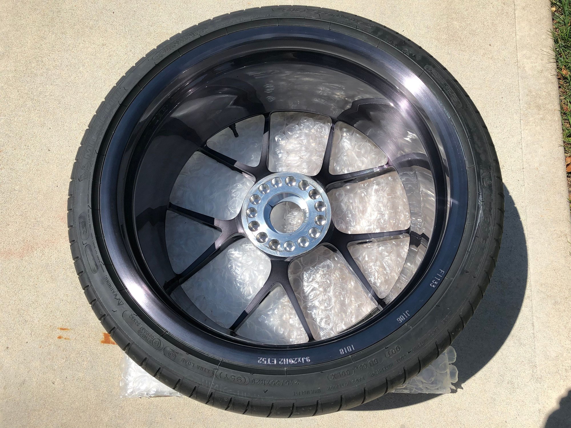 Wheels and Tires/Axles - Porsche BBS FI-R Wheels 20x9 ET52 & 20x12 ET44 Center Lock Custom Brushed Finish - Used - 2013 to 2019 Porsche 911 - Lees Summit, MO 64064, United States