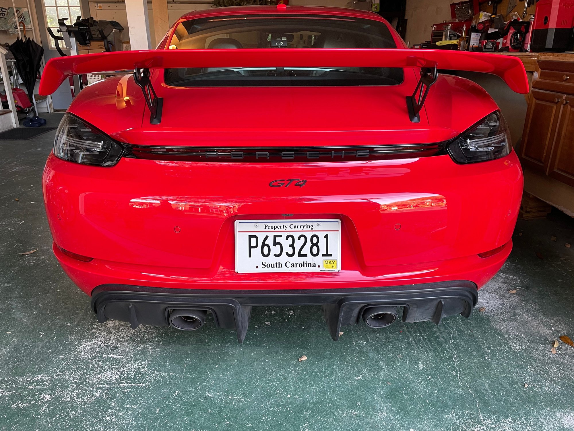 2020 Porsche 718 Cayman - 2020 GT4 6MT - Used - VIN 11111111111111111 - 6,900 Miles - 6 cyl - 2WD - Manual - Coupe - Red - Charleston, SC 29401, United States