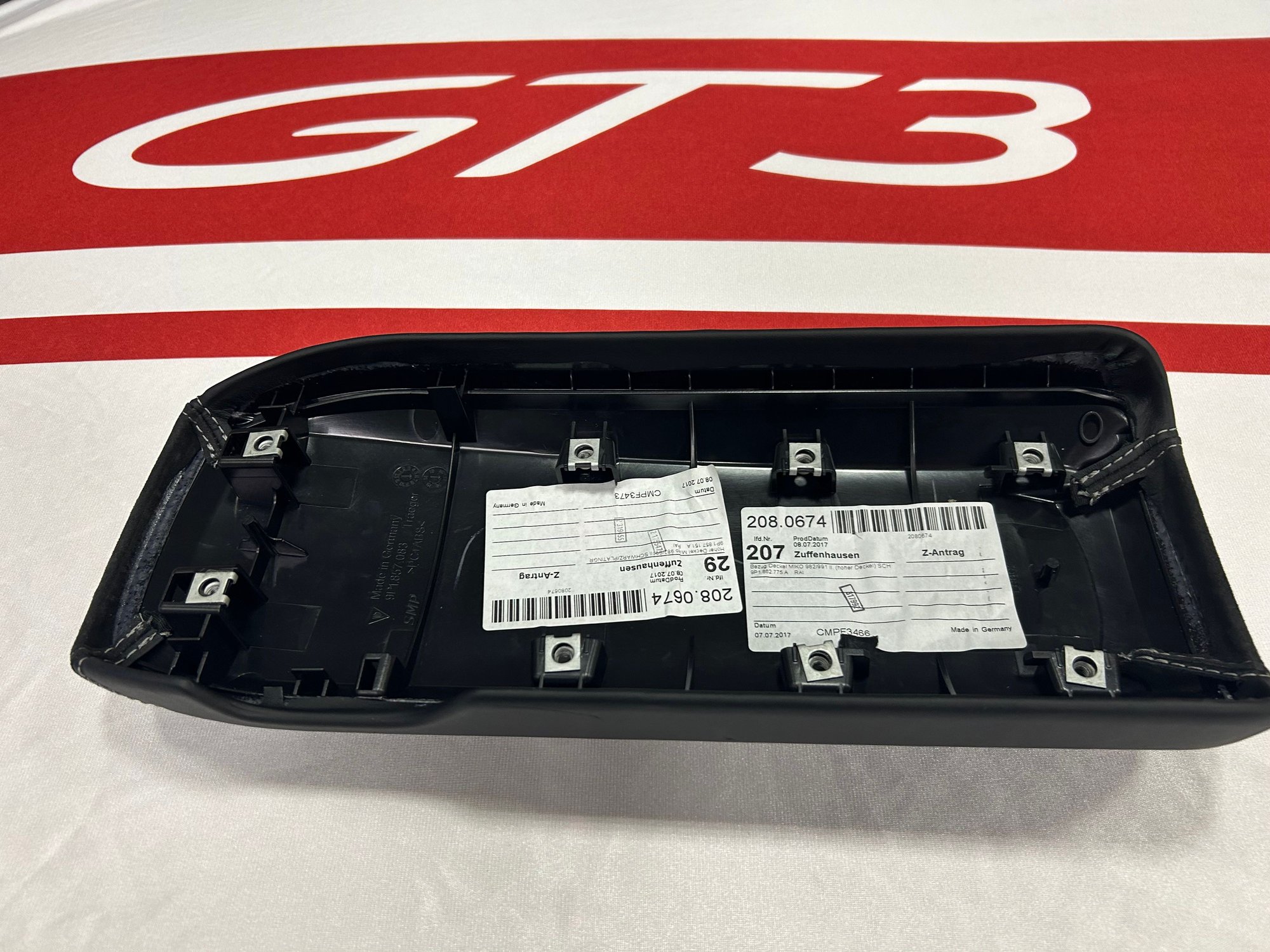 Interior/Upholstery - Rare alcantara sunvisors for 991 Carrera, GT3, GT3 RS - Used - -1 to 2026  All Models - -1 to 2026  All Models - Groningen, Netherlands