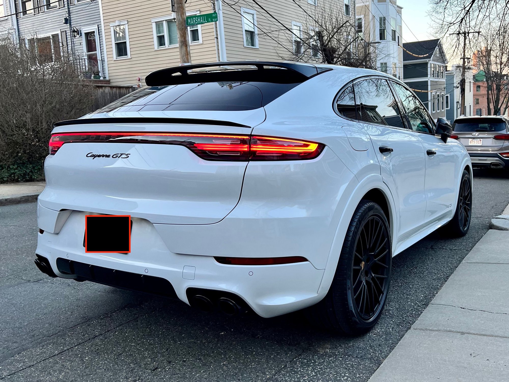 2022 Porsche Cayenne - 2022 Cayenne Coupe GTS White, Graphite/Chalk Interior, Premium, Assistance & More - Used - VIN WP1BG2AY8NDA55735 - 30,500 Miles - 8 cyl - AWD - Automatic - SUV - White - Boston, MA 02129, United States