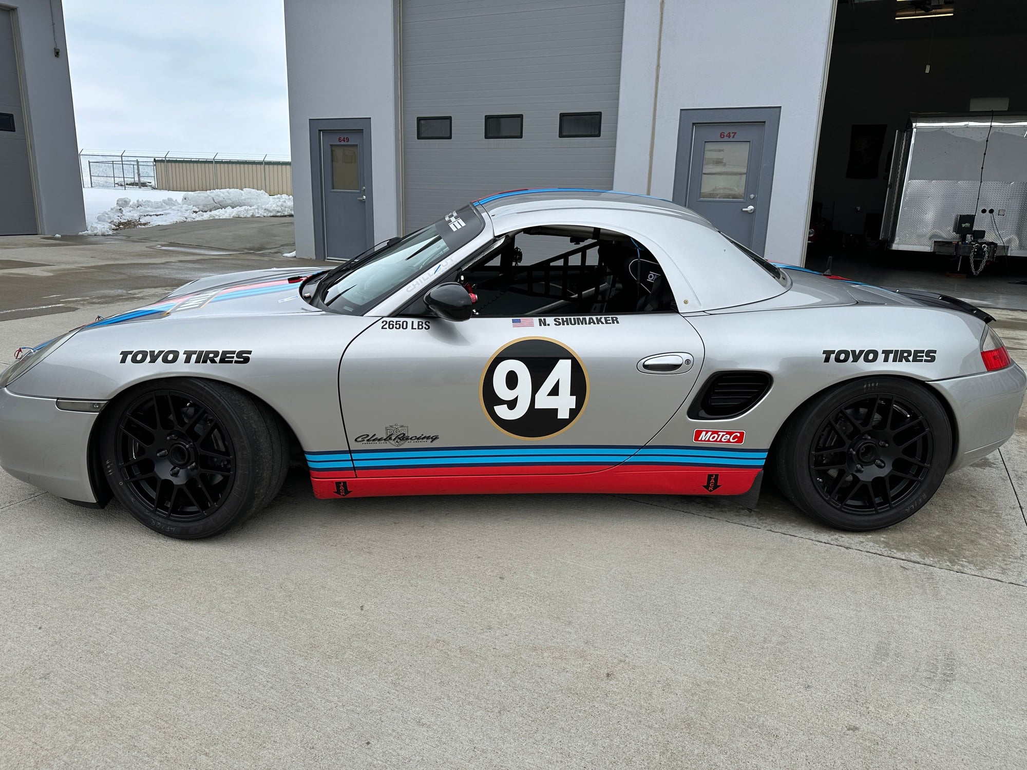 1997 Porsche Boxster - FS: Spec Boxster Race Car - 1997 Chassis - High End Build - Fast Car - Ready to Race! - Used - VIN WP0CA2983VS623106 - 6 cyl - 2WD - Manual - Convertible - Silver - Fort Collins, CO 80525, United States