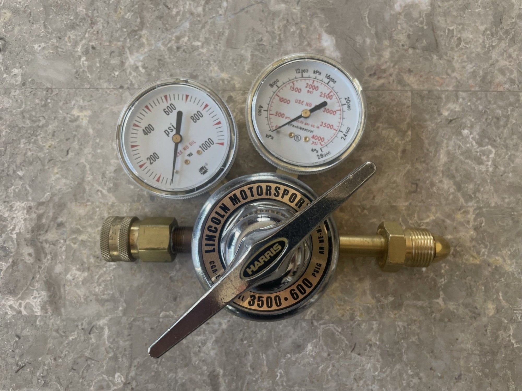 Accessories - Lincoln Motorsports high-flow 600psi nitrogen regulator - like new - Used - 0  All Models - Novi, MI 48374, United States